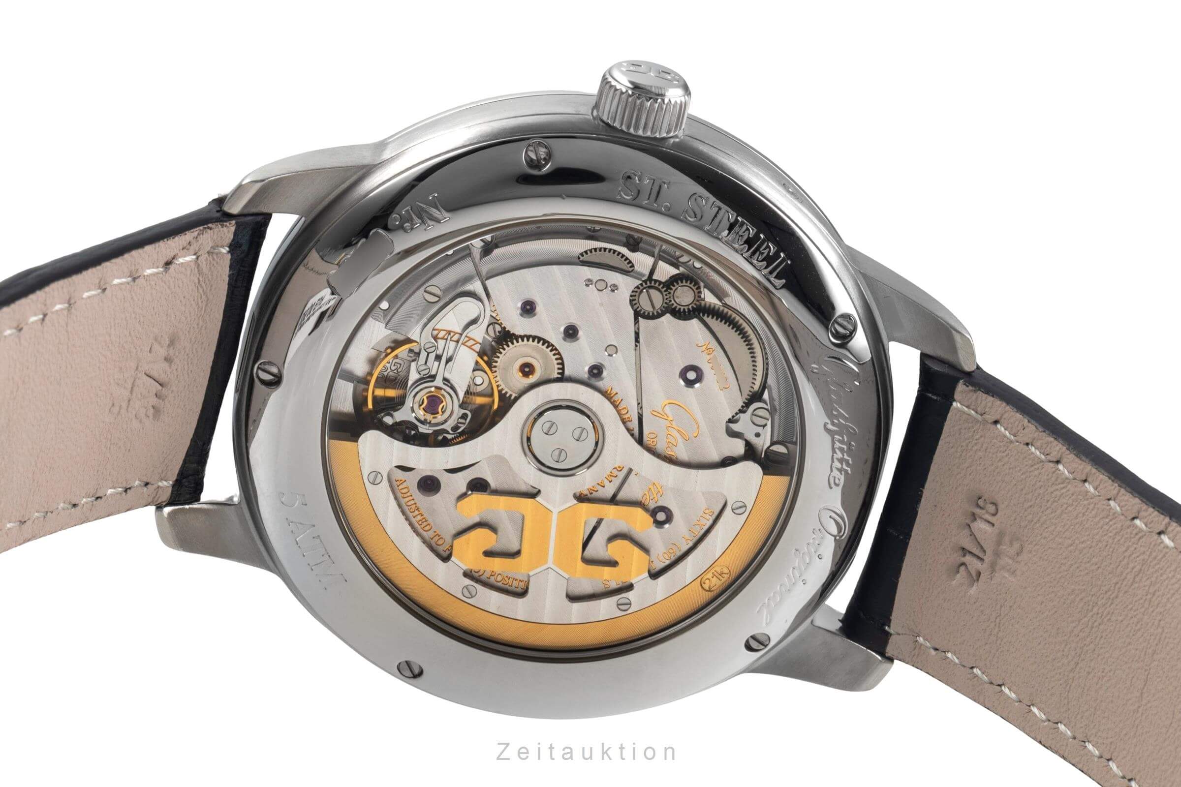 Glashütte steel automatic men's watch 100-14-05-02-05 LP: 11100EUR  [2501147] - Image 10