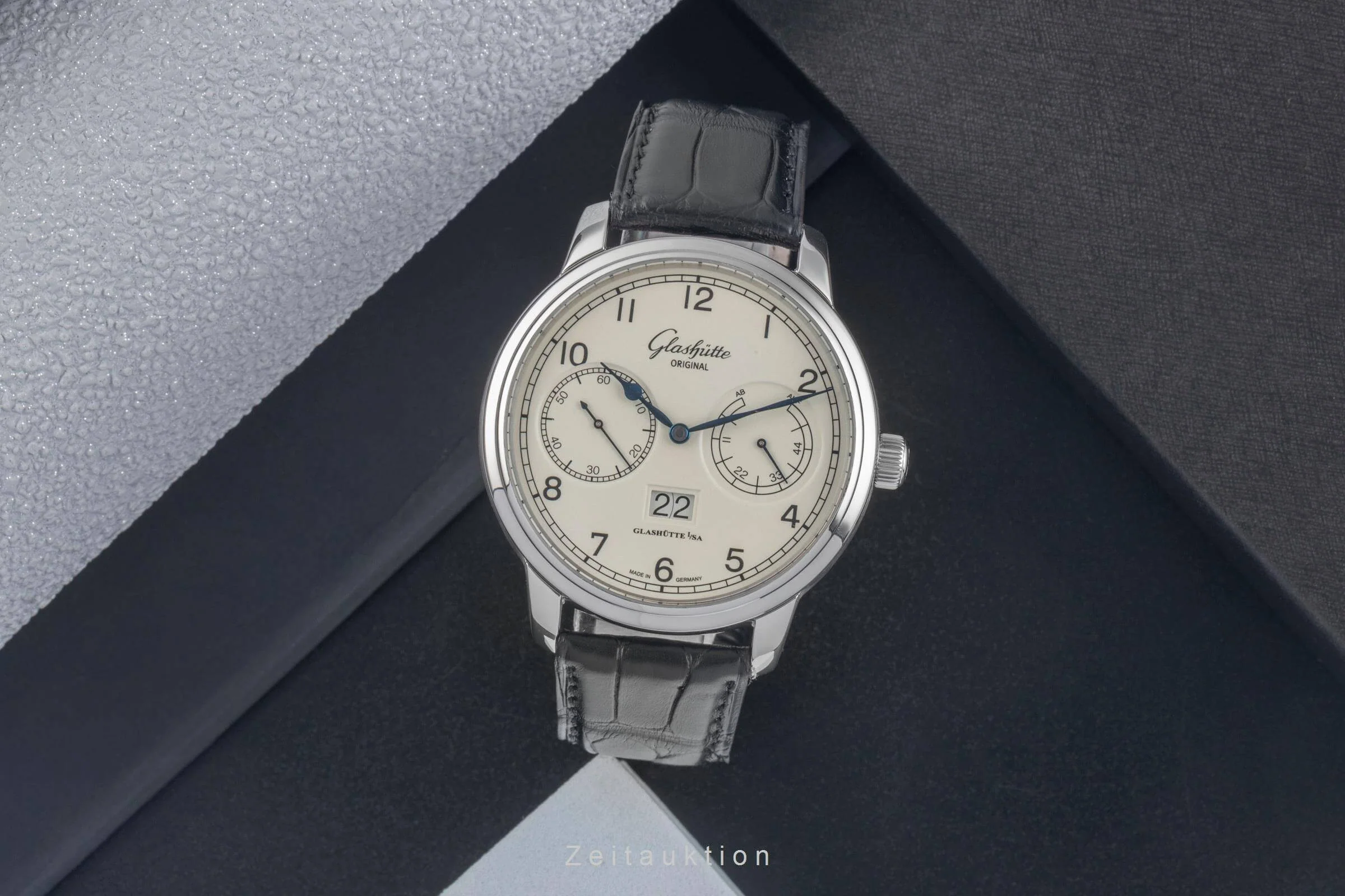 Glashütte steel automatic men's watch 100-14-05-02-05 LP: 11100EUR  [2501147] - Image 4