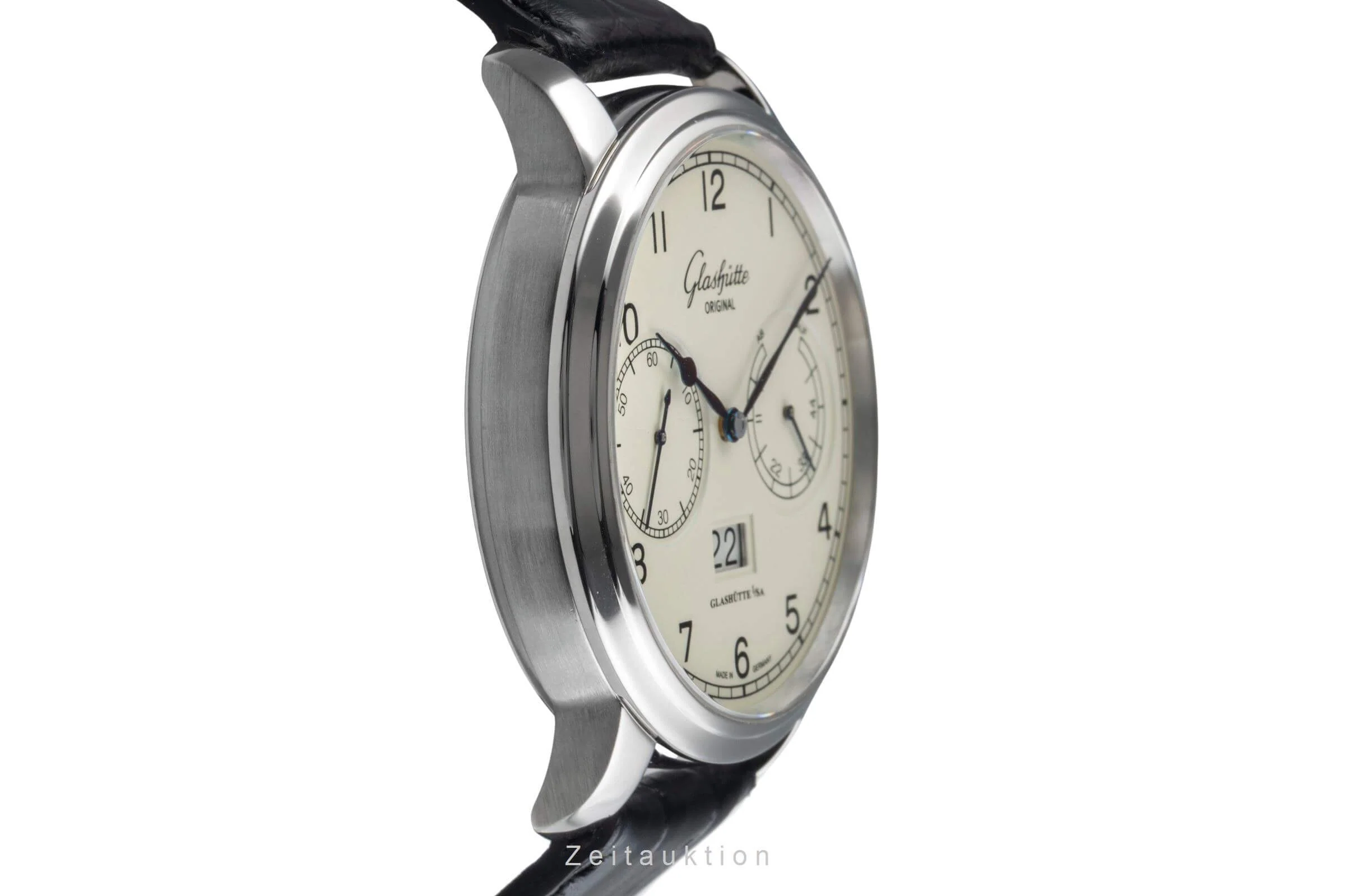 Glashütte steel automatic men's watch 100-14-05-02-05 LP: 11100EUR  [2501147] - Image 8