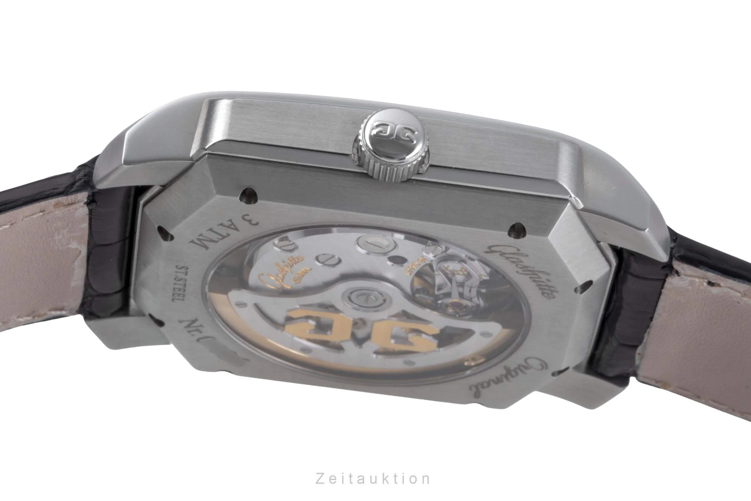 Glashütte steel automatic men's watch 39-43-05-04-04  [2502191] - Image 10