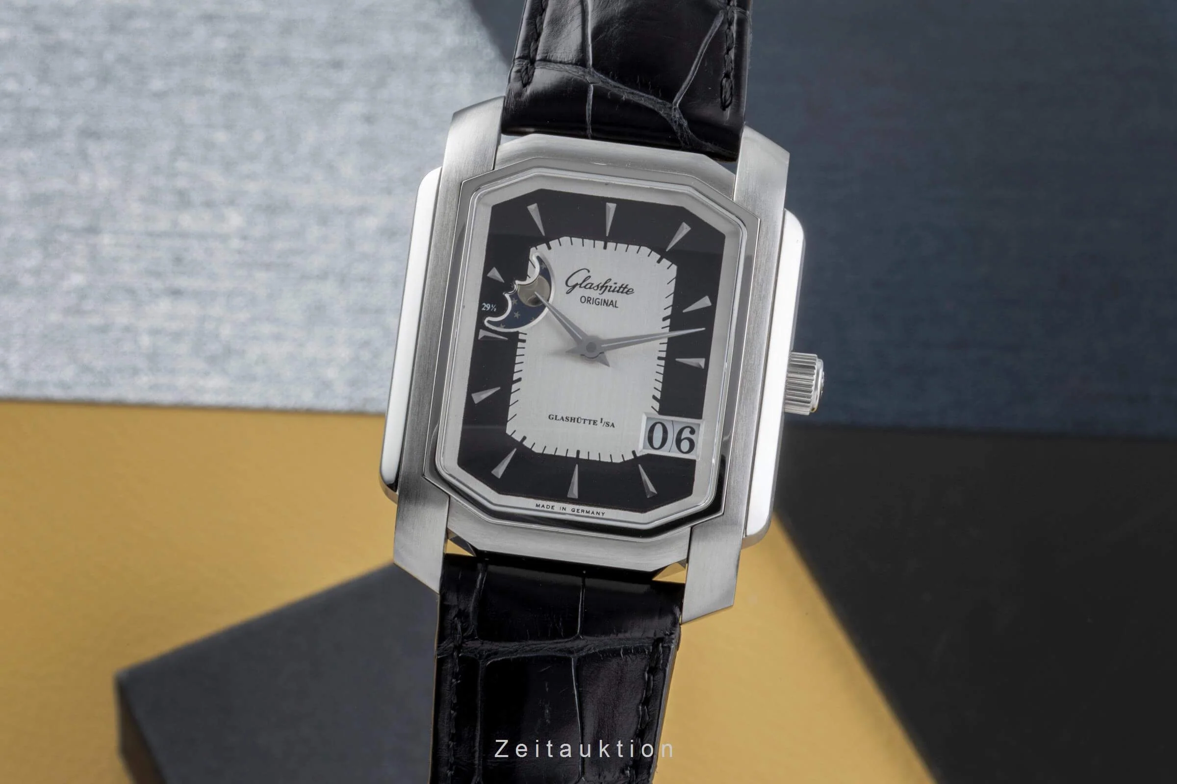 Glashütte steel automatic men's watch 39-43-05-04-04  [2502191] - Image 2