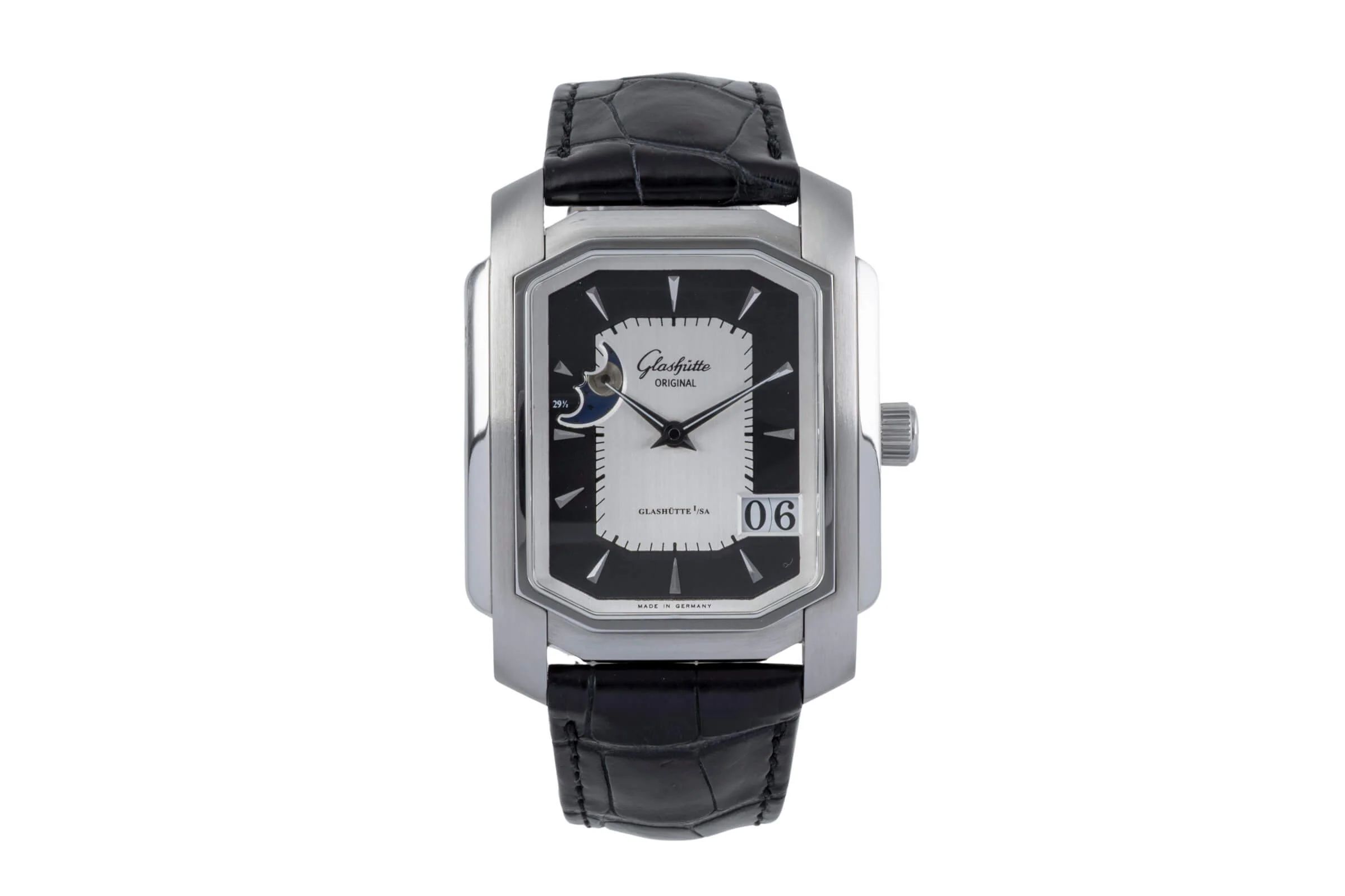 Glashütte steel automatic men's watch 39-43-05-04-04  [2502191] - Image 5