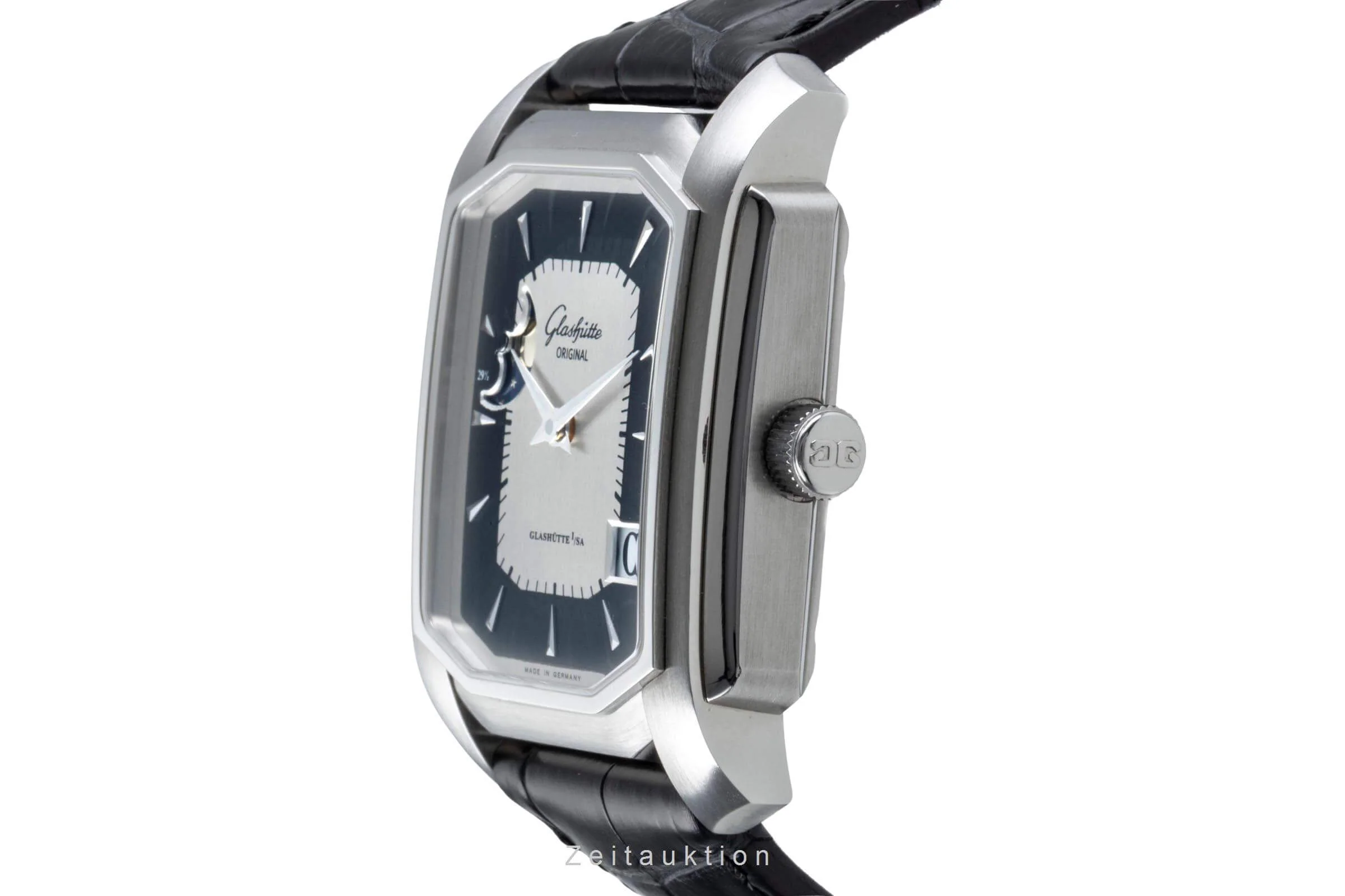 Glashütte steel automatic men's watch 39-43-05-04-04  [2502191] - Image 7