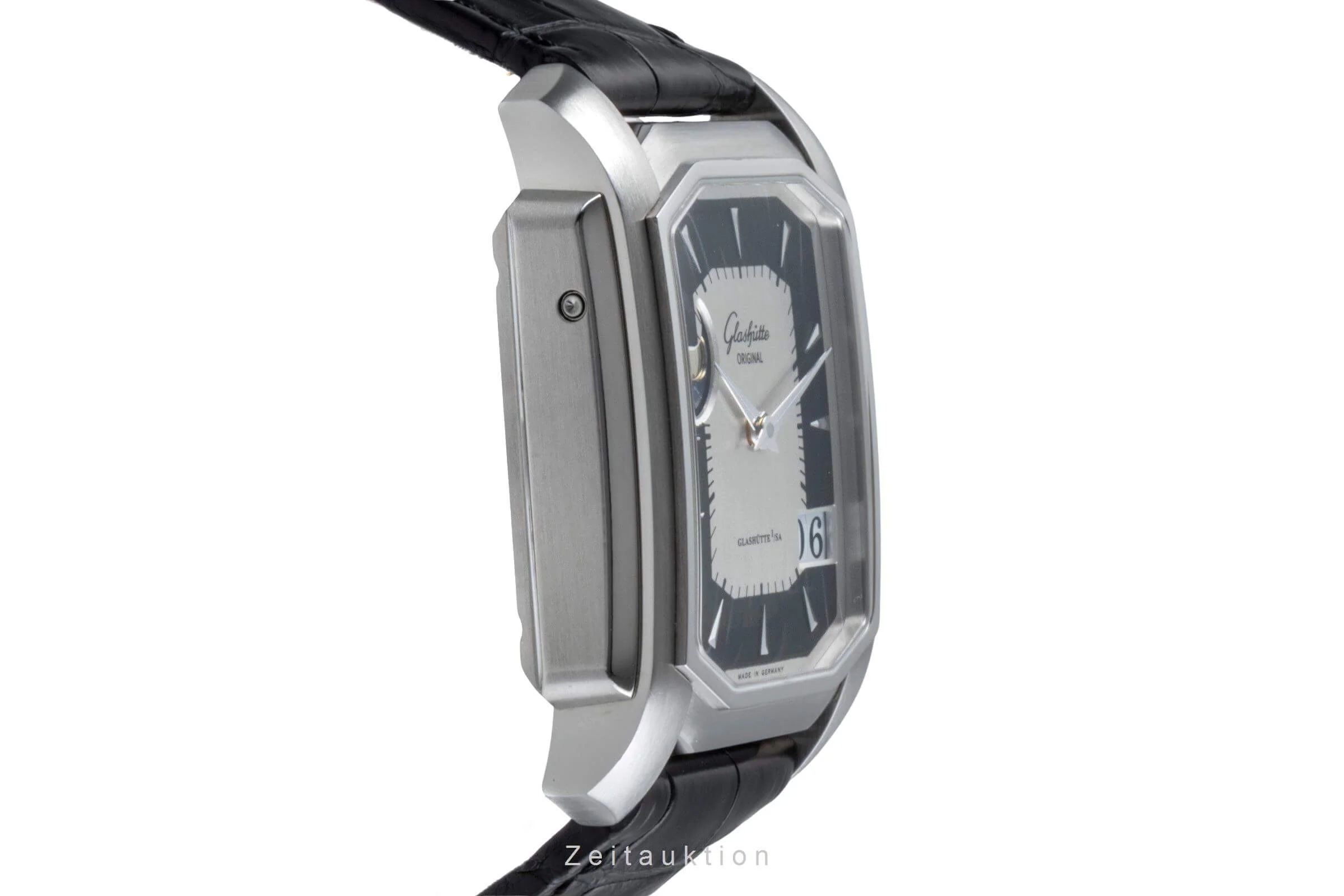 Glashütte steel automatic men's watch 39-43-05-04-04  [2502191] - Image 8