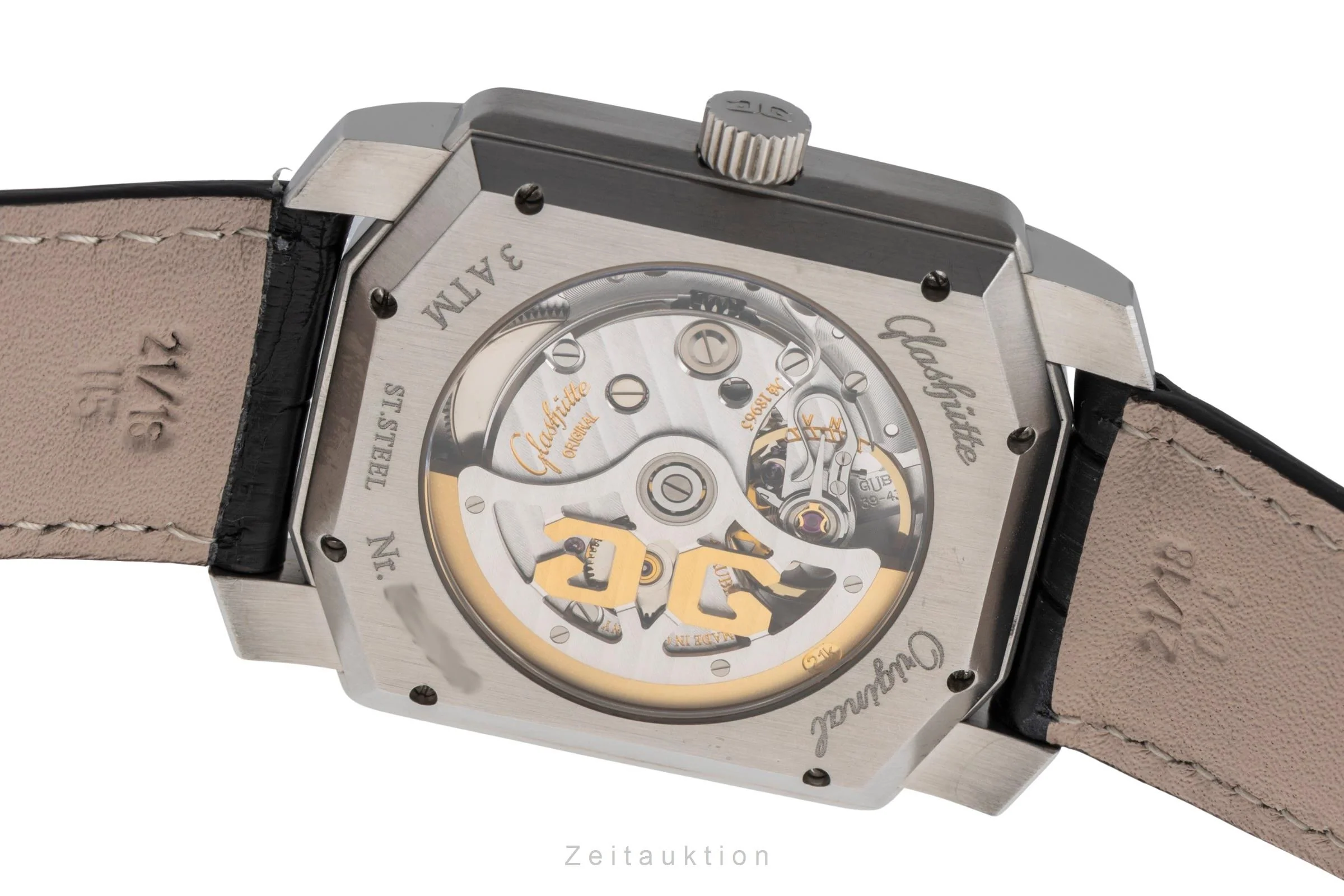 Glashütte steel automatic men's watch 39-46-27-14 Limited  [2502520] - Image 11