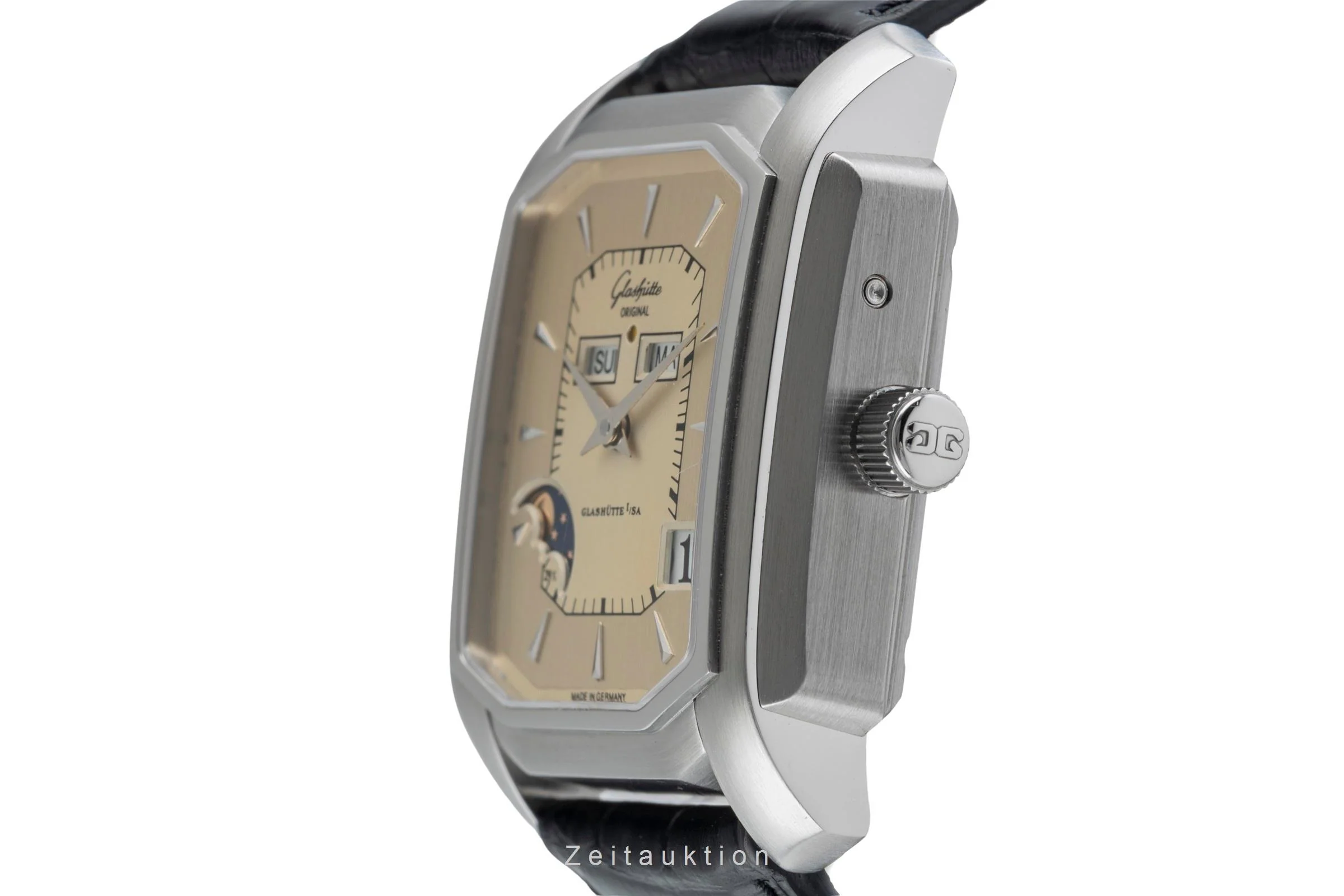 Glashütte steel automatic men's watch 39-51-02-02-04  [2501761] - Image 7