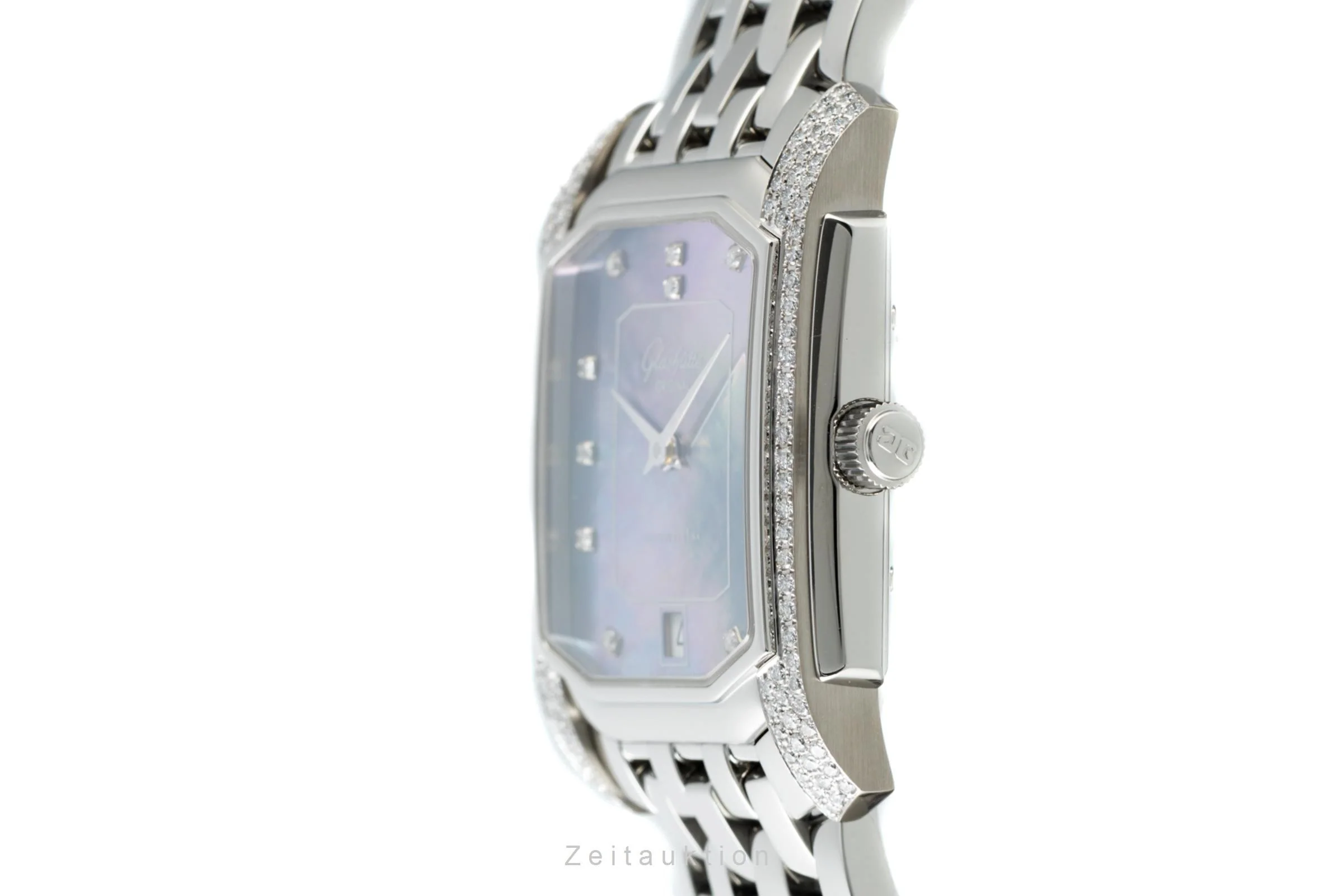 Glashütte steel automatic women's watch 39-20-07-65-04  [2202205] - Image 6