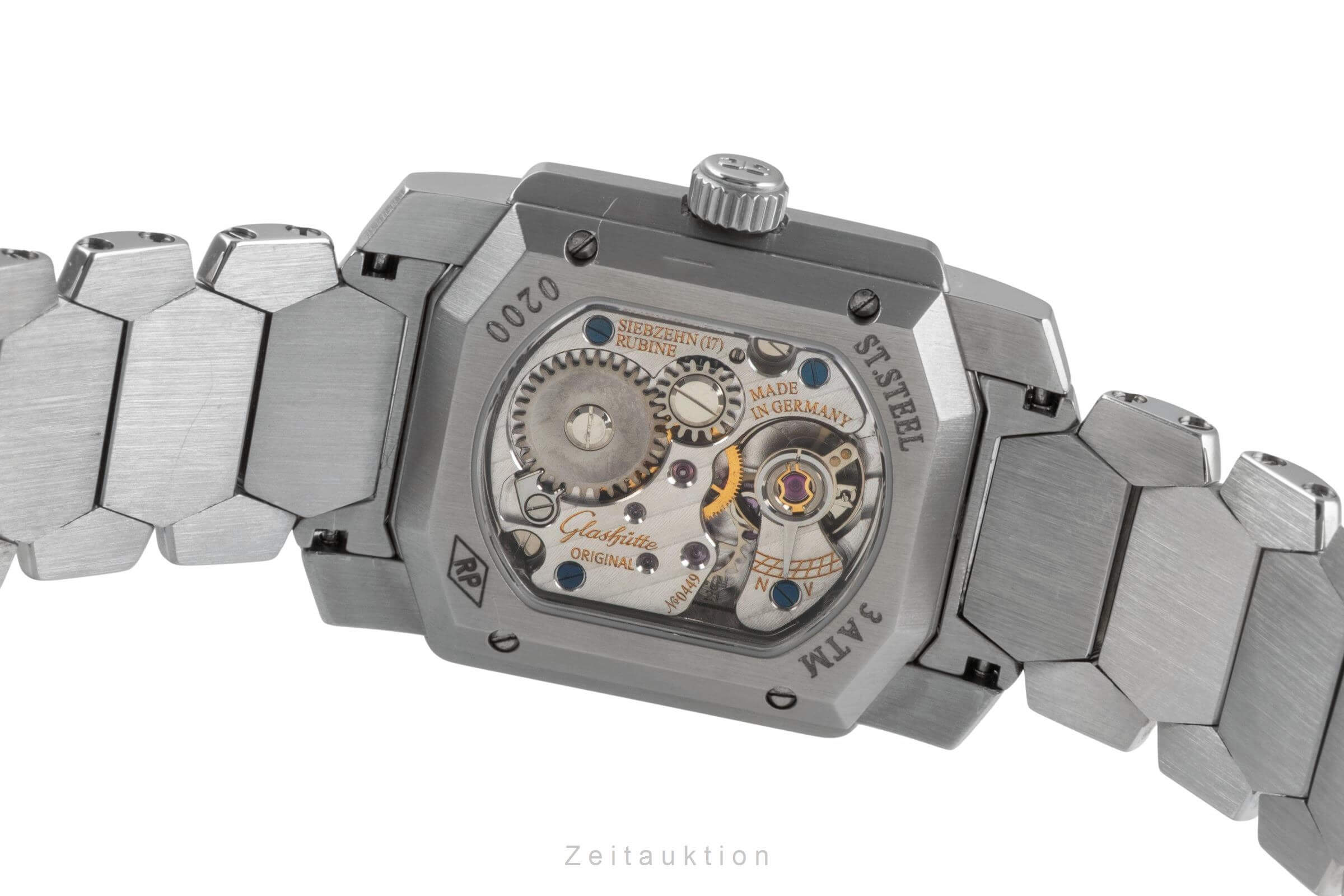 Glashütte steel manual winding women's watch 21-01-01-01-04  [2500976] - Image 10