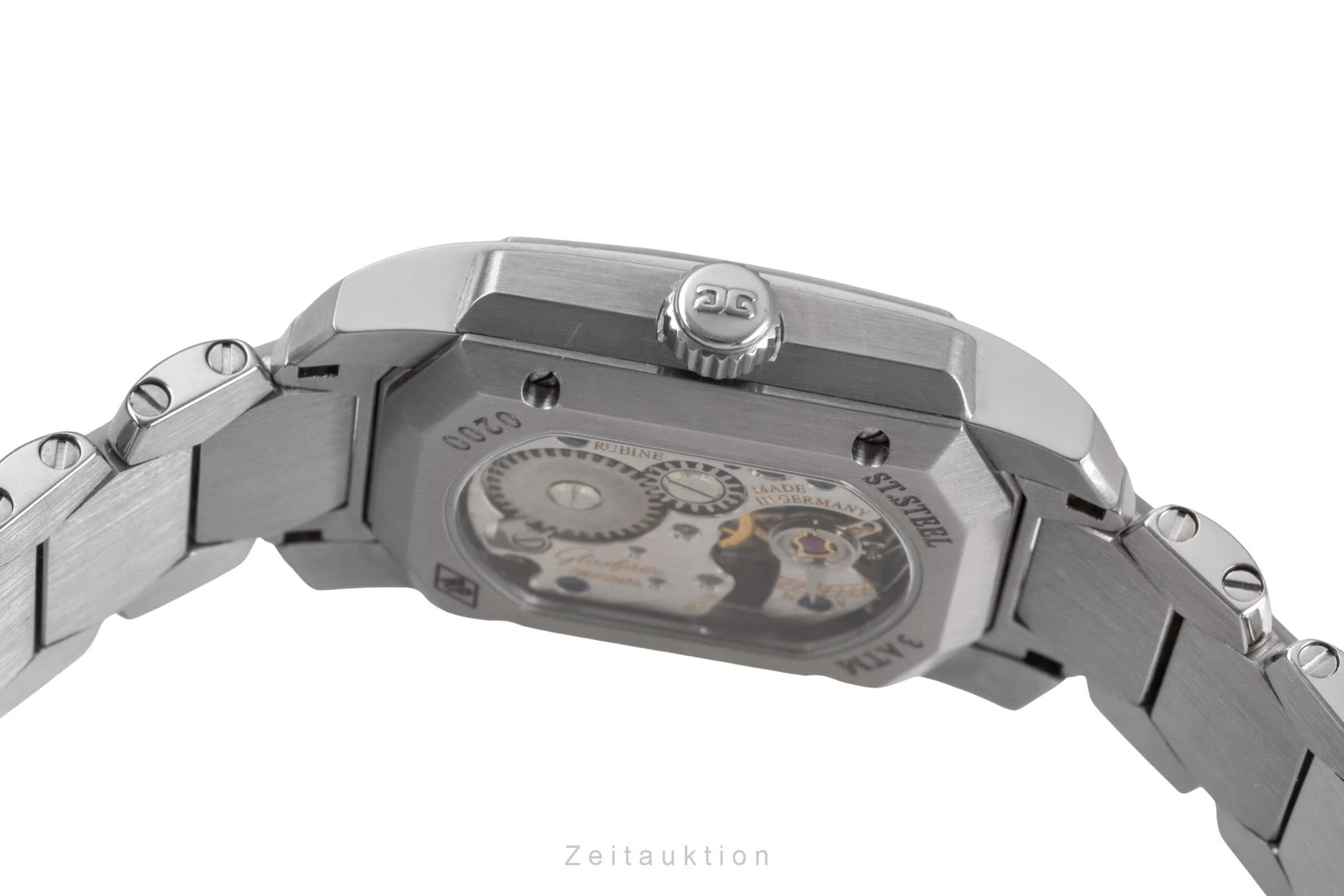 Glashütte steel manual winding women's watch 21-01-01-01-04  [2500976] - Image 11