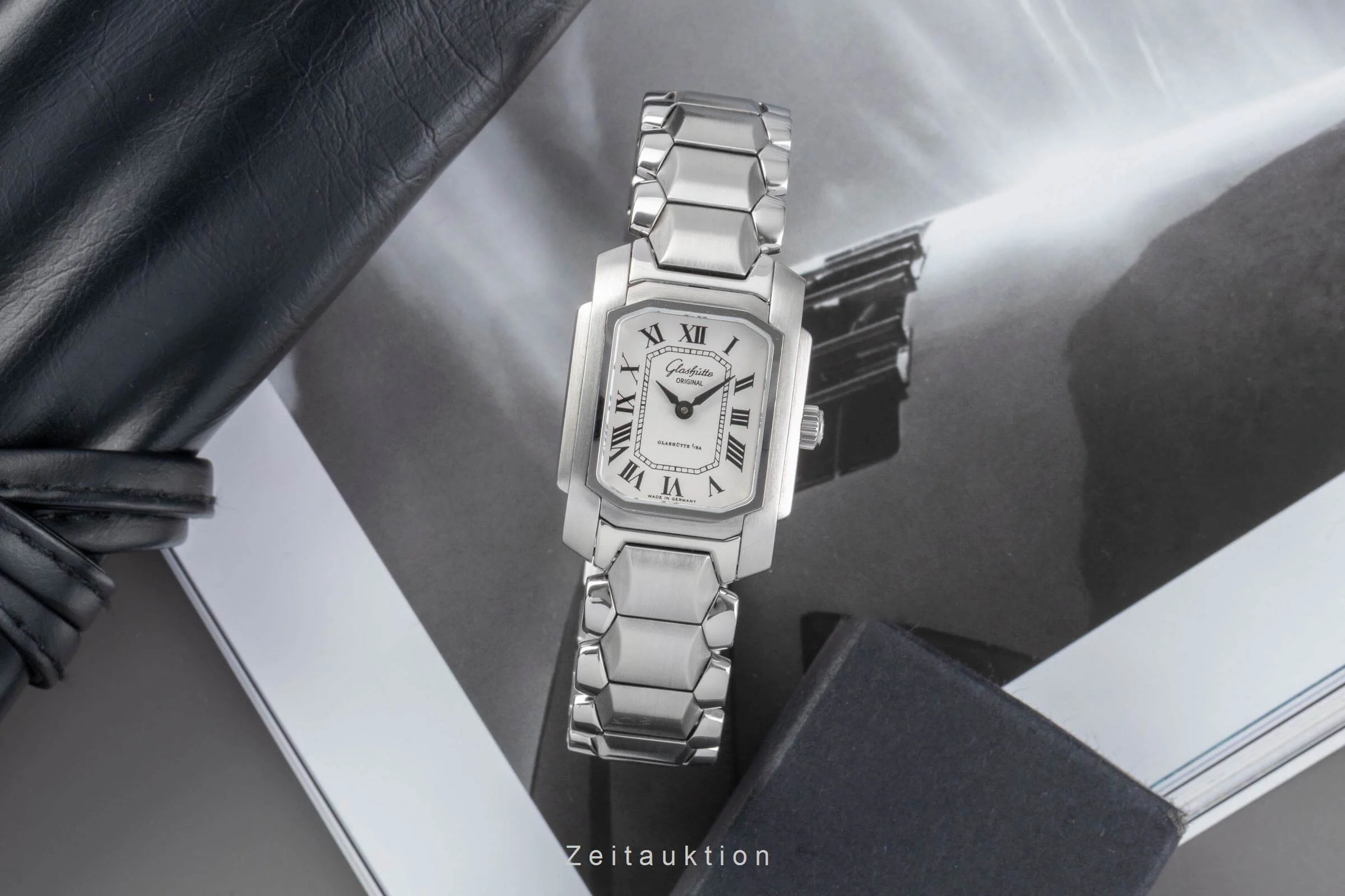 Glashütte steel manual winding women's watch 21-01-01-01-04  [2500976] - Image 4