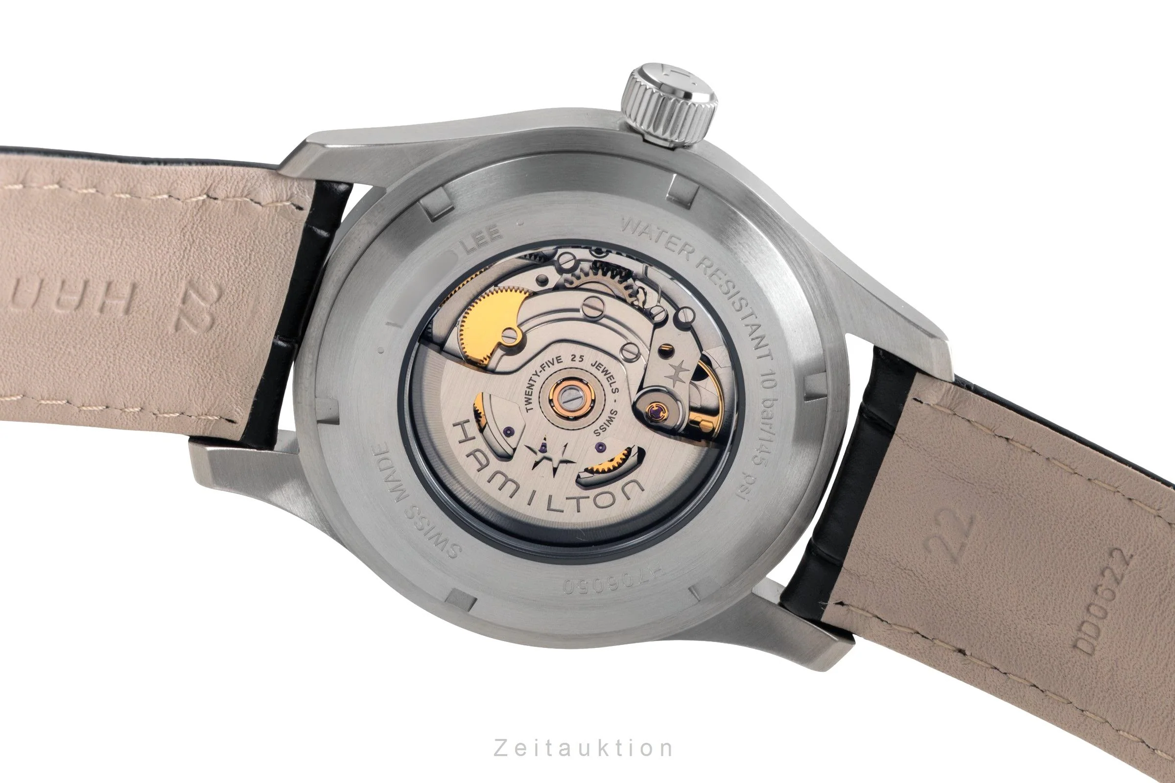Hamilton steel automatic men's watch H706050  [2504334] - Image 10