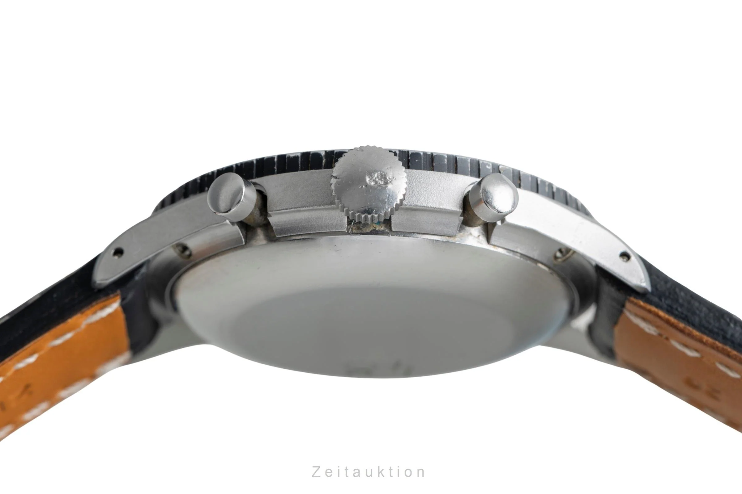 Heuer Bundeswehr chronograph steel manual winding men's watch 1550 SG Vintage  [2503963] - Image 12