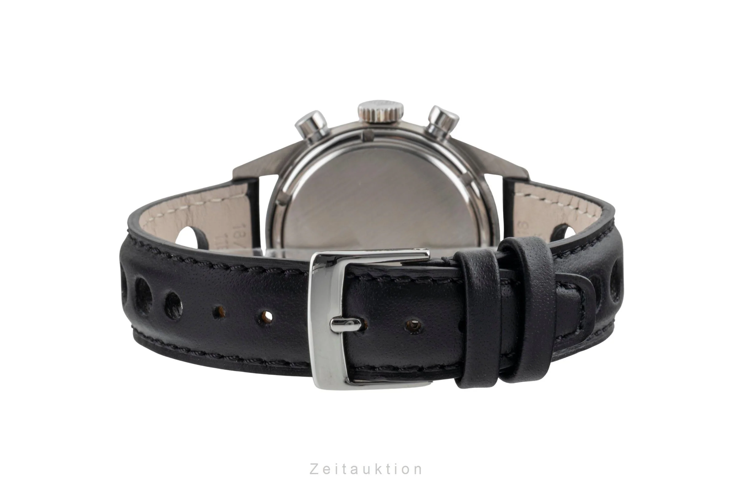 Heuer Carrera chronograph steel manual winding men's watch 2447S Vintage  [2600120] - Image 13