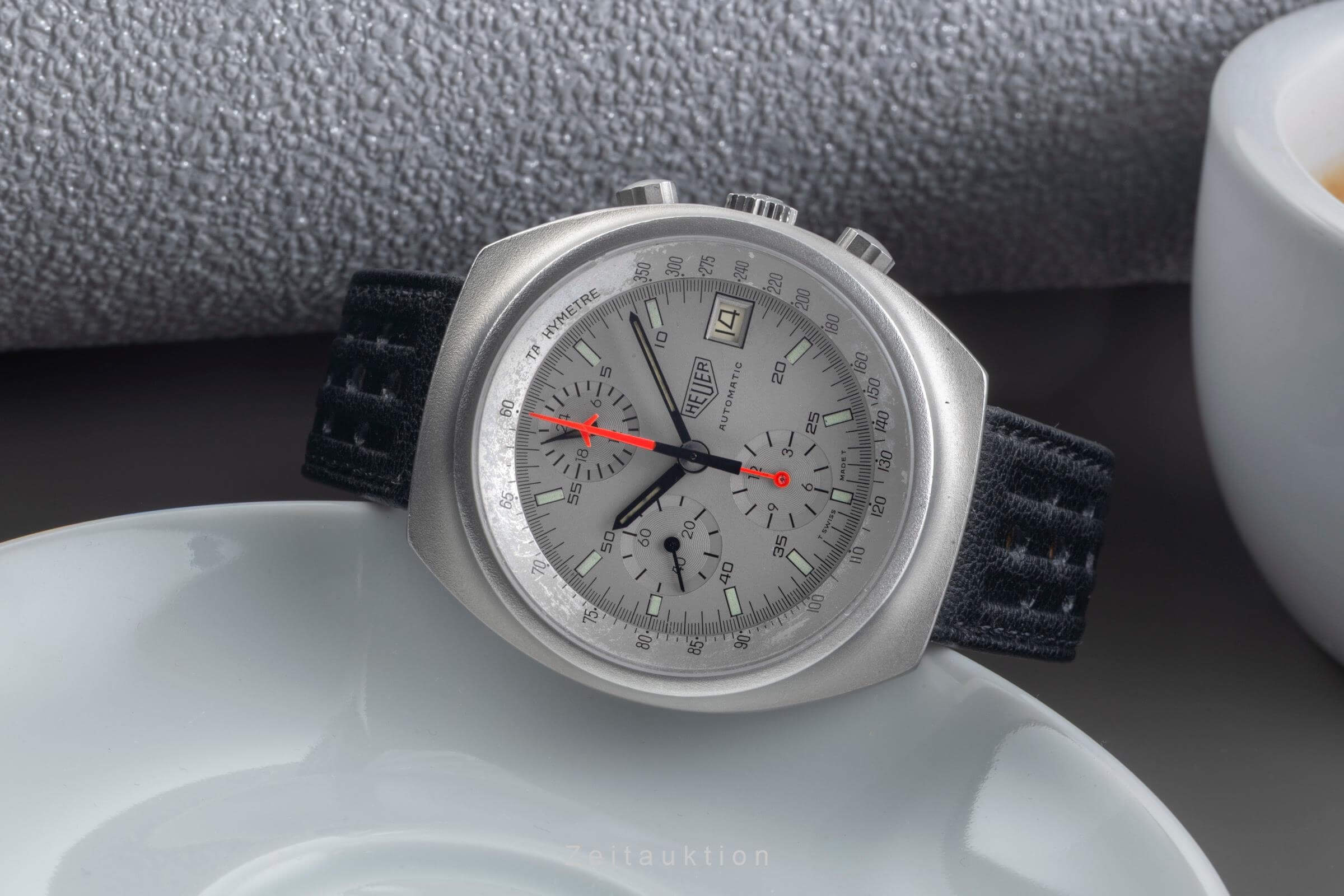 Heuer chronograph steel automatic men's watch 510.503 Vintage  [2406314] - Image 2