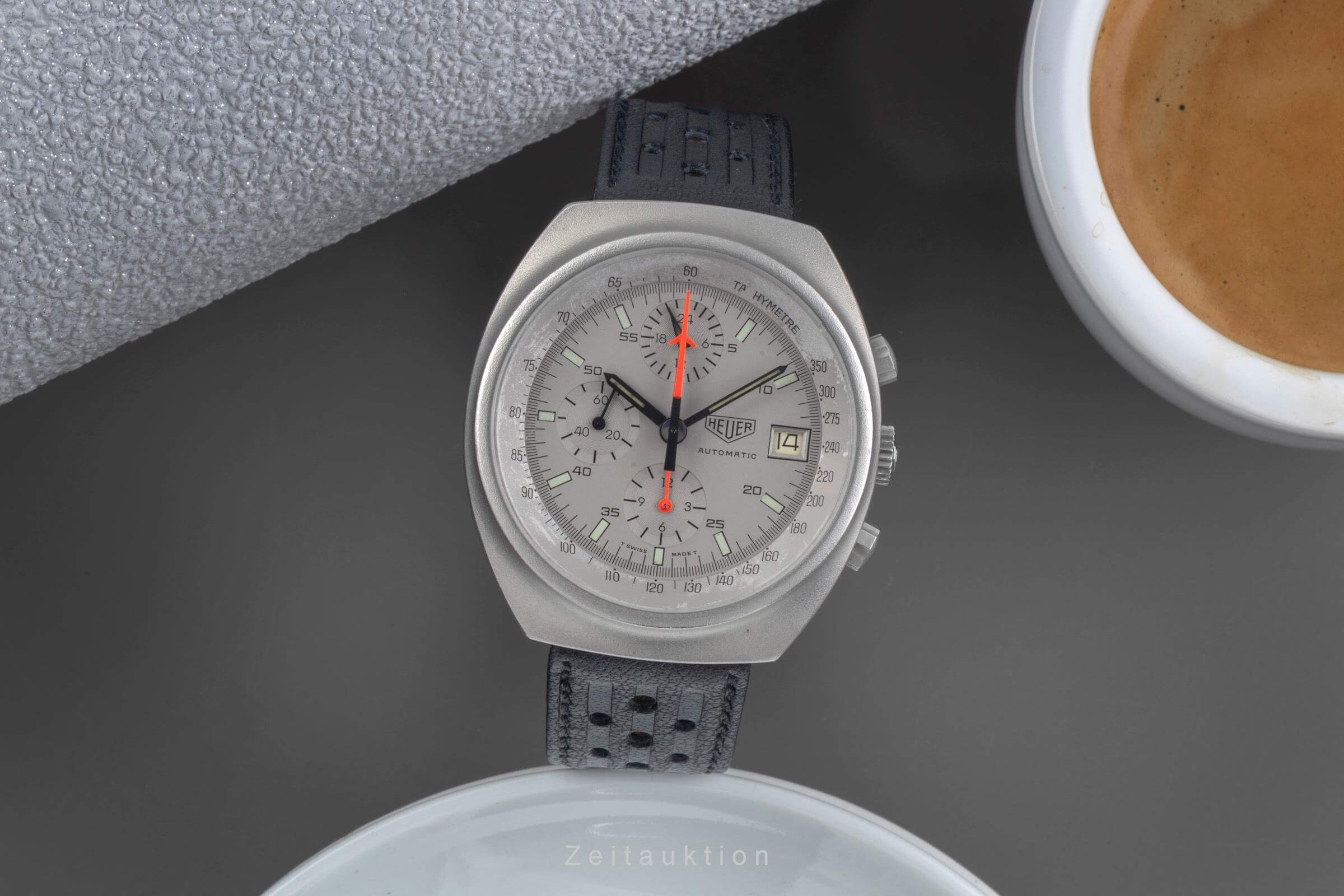 Heuer chronograph steel automatic men's watch 510.503 Vintage  [2406314] - Image 3