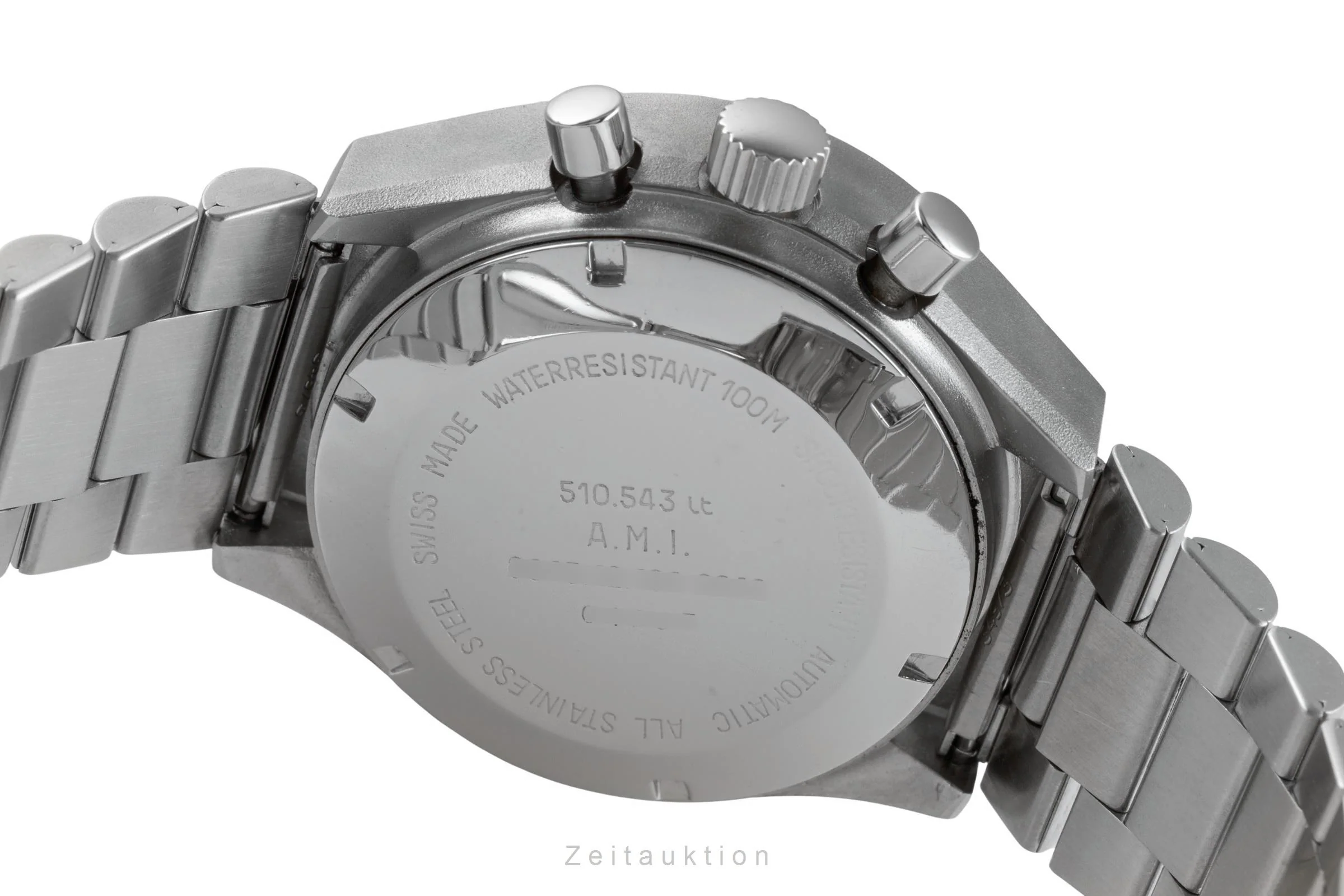 Heuer chronograph steel automatic men's watch 510.543  [2501772] - Image 12