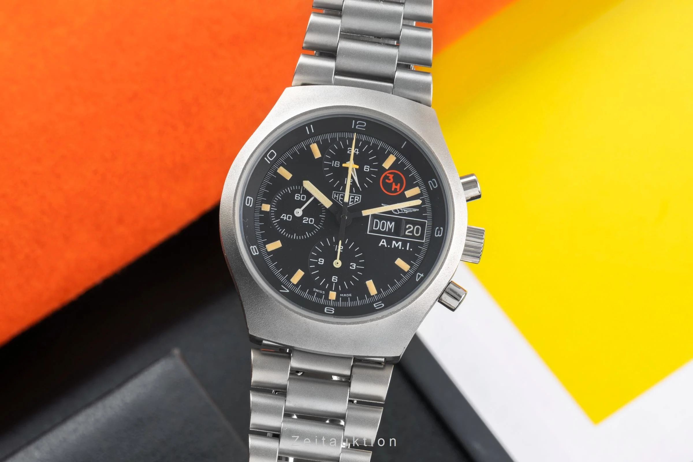 Heuer chronograph steel automatic men's watch 510.543  [2501772] - Image 2