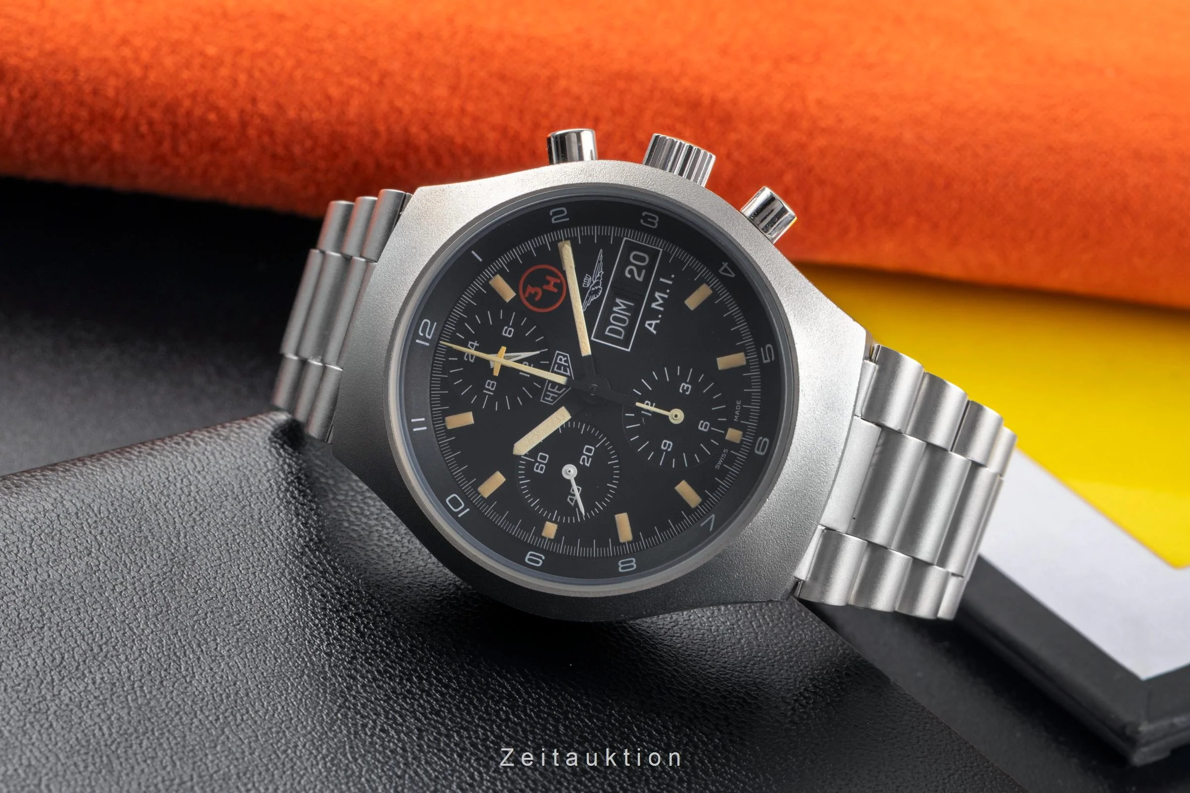 Heuer chronograph steel automatic men's watch 510.543  [2501772] - Image 3