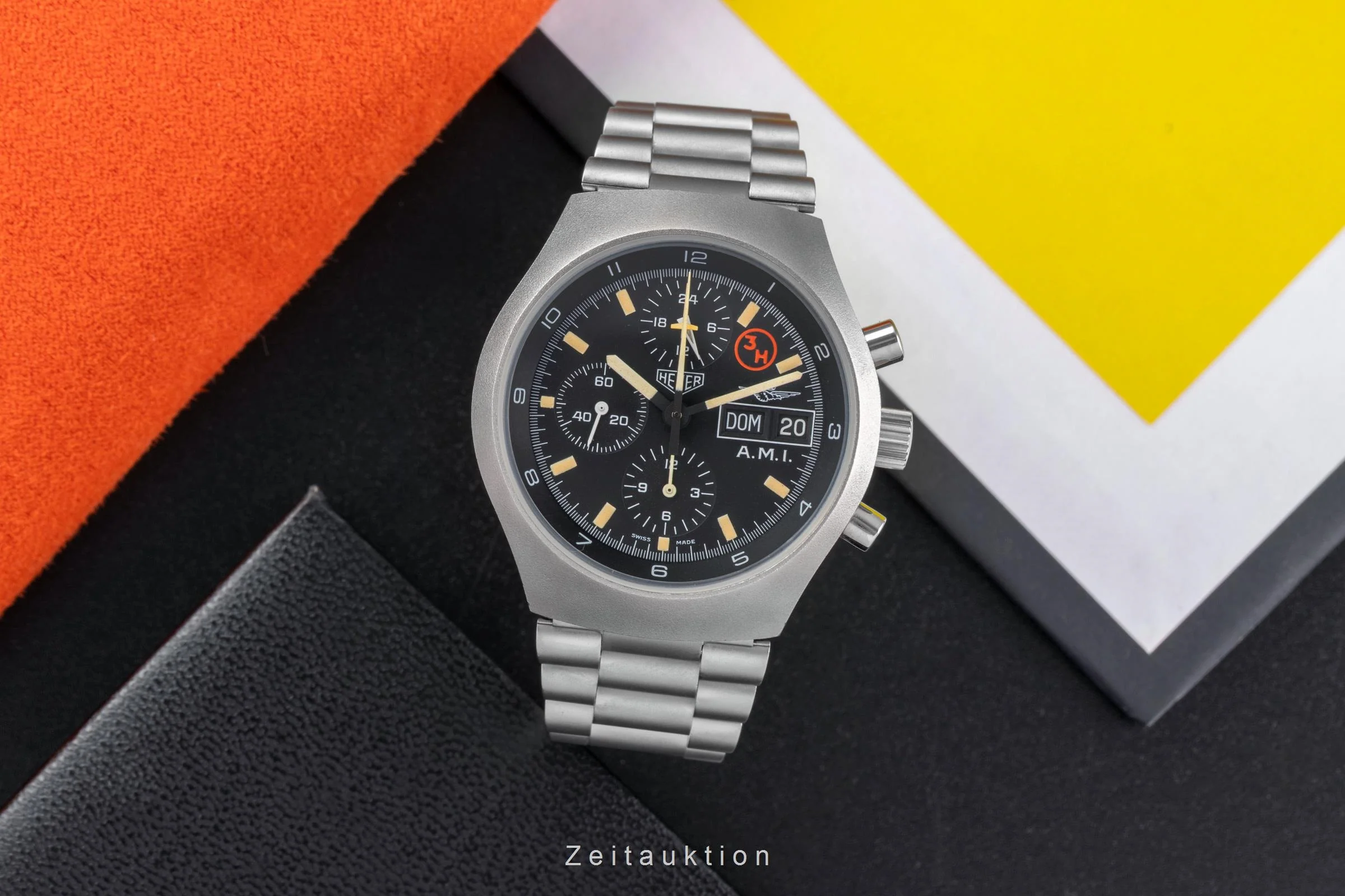 Heuer chronograph steel automatic men's watch 510.543  [2501772] - Image 4