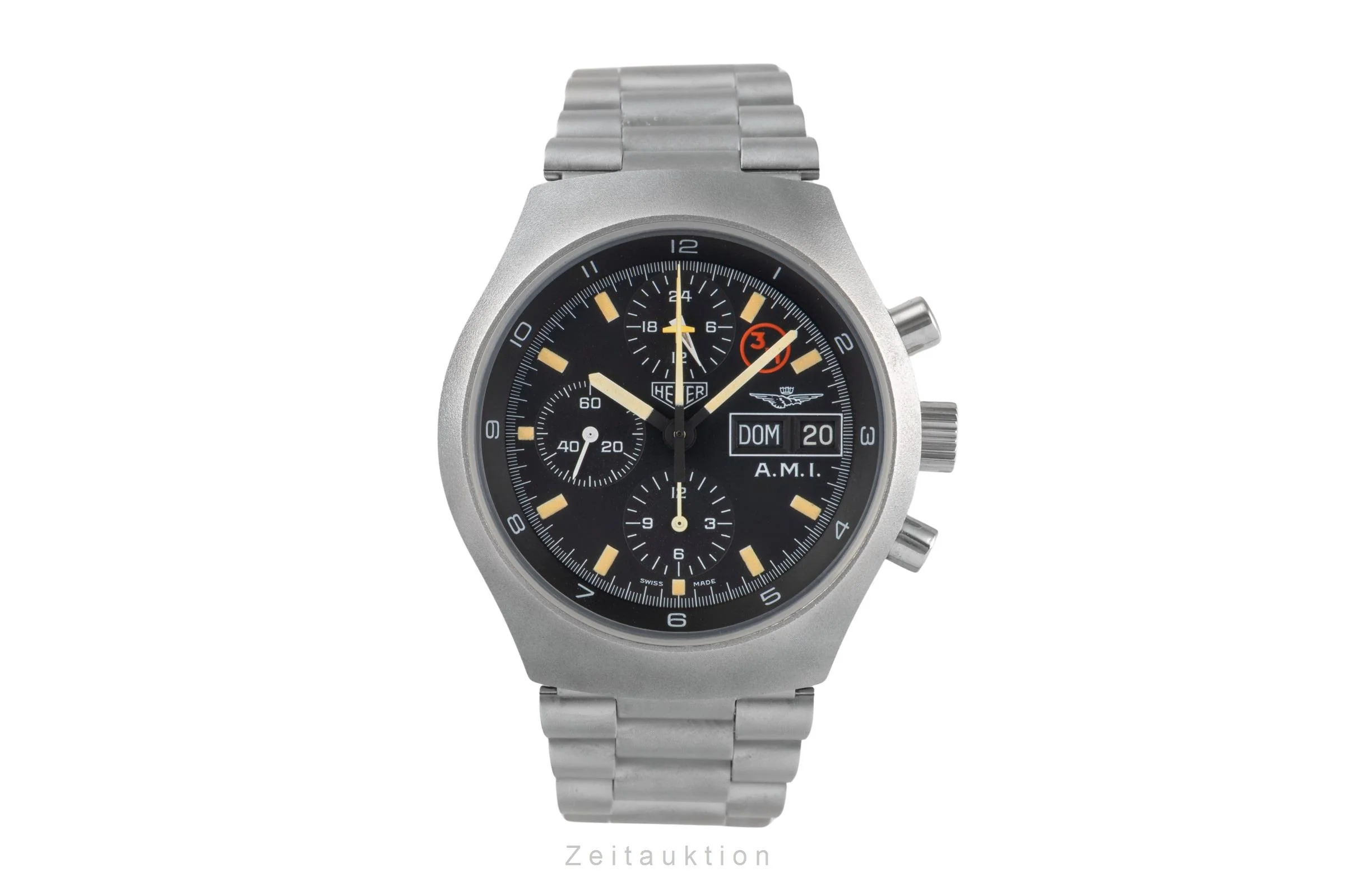 Heuer chronograph steel automatic men's watch 510.543  [2501772] - Image 5