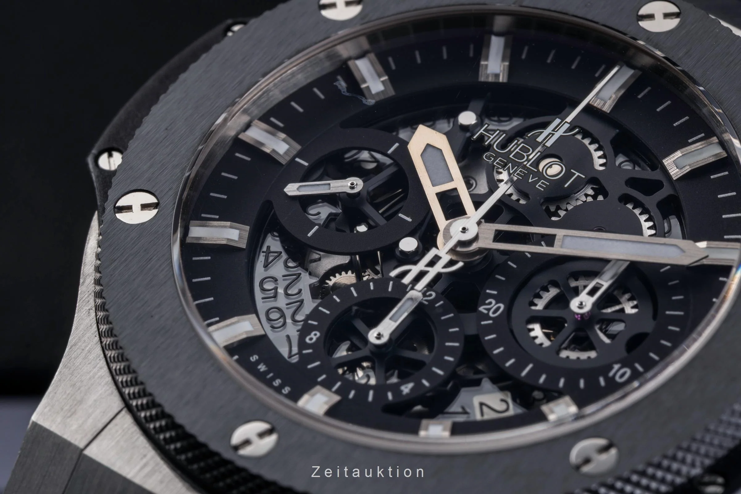 Hublot Big Bang chronograph ceramic / steel automatic men's watch 311.SM.1170.GR  [2503933] - Image 14
