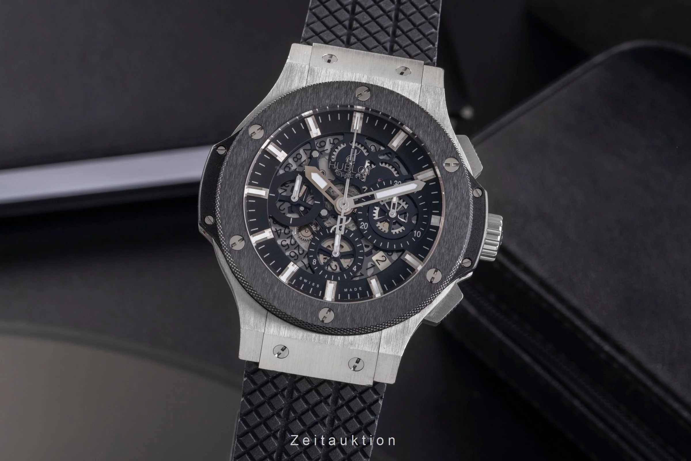 Hublot Big Bang chronograph ceramic / steel automatic men's watch 311.SM.1170.GR  [2503933] - Image 2