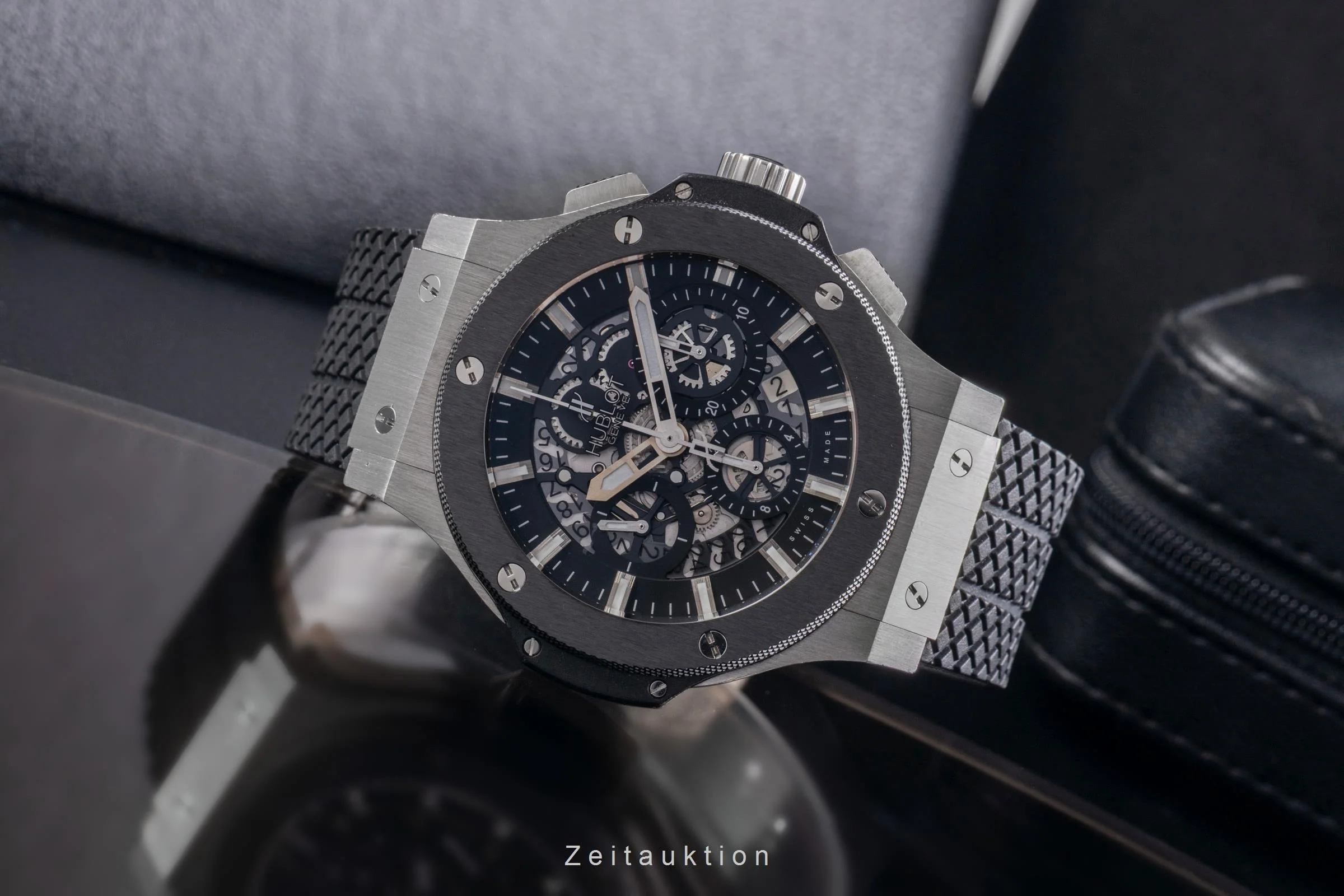 Hublot Big Bang chronograph ceramic / steel automatic men's watch 311.SM.1170.GR  [2503933] - Image 3
