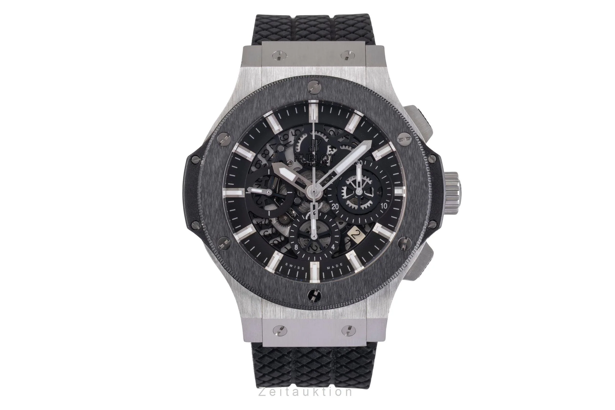 Hublot Big Bang chronograph ceramic / steel automatic men's watch 311.SM.1170.GR  [2503933] - Image 5