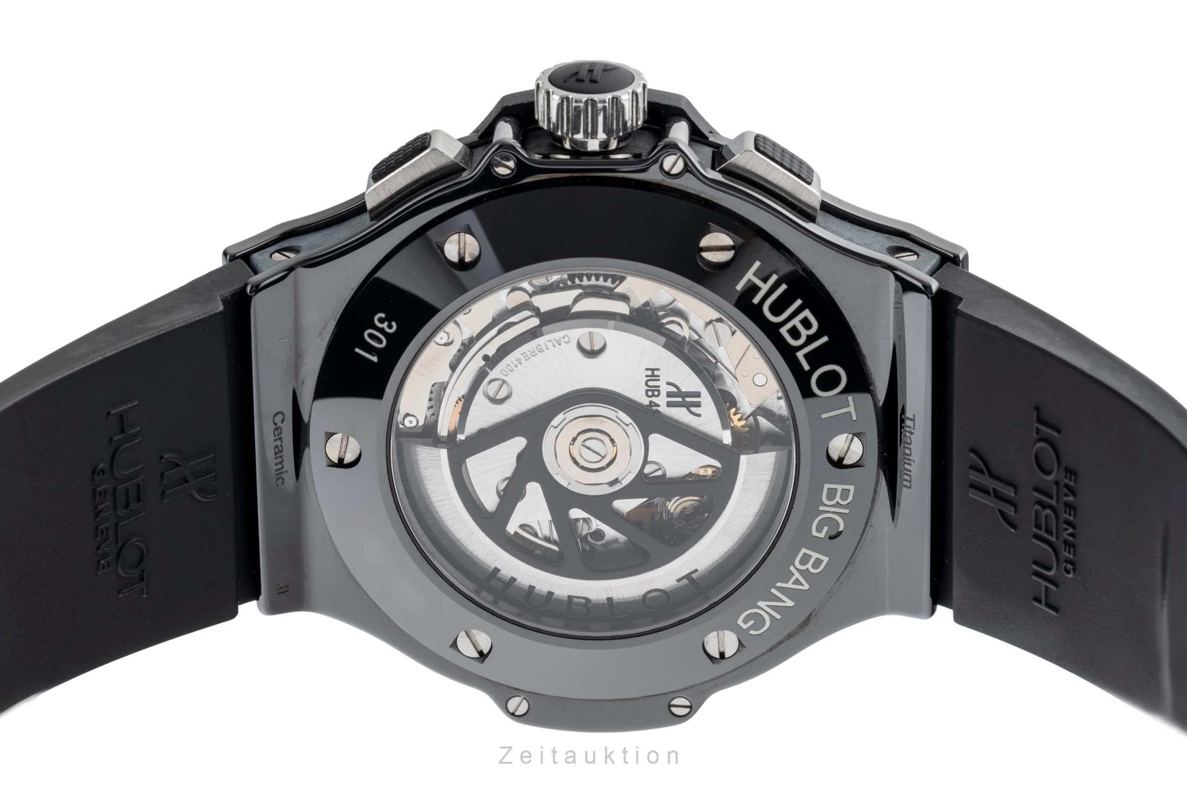 Hublot Big Bang chronograph ceramic / titanium automatic men's watch 301.CD.134.RX.190 Limited  [2503188] - Image 11