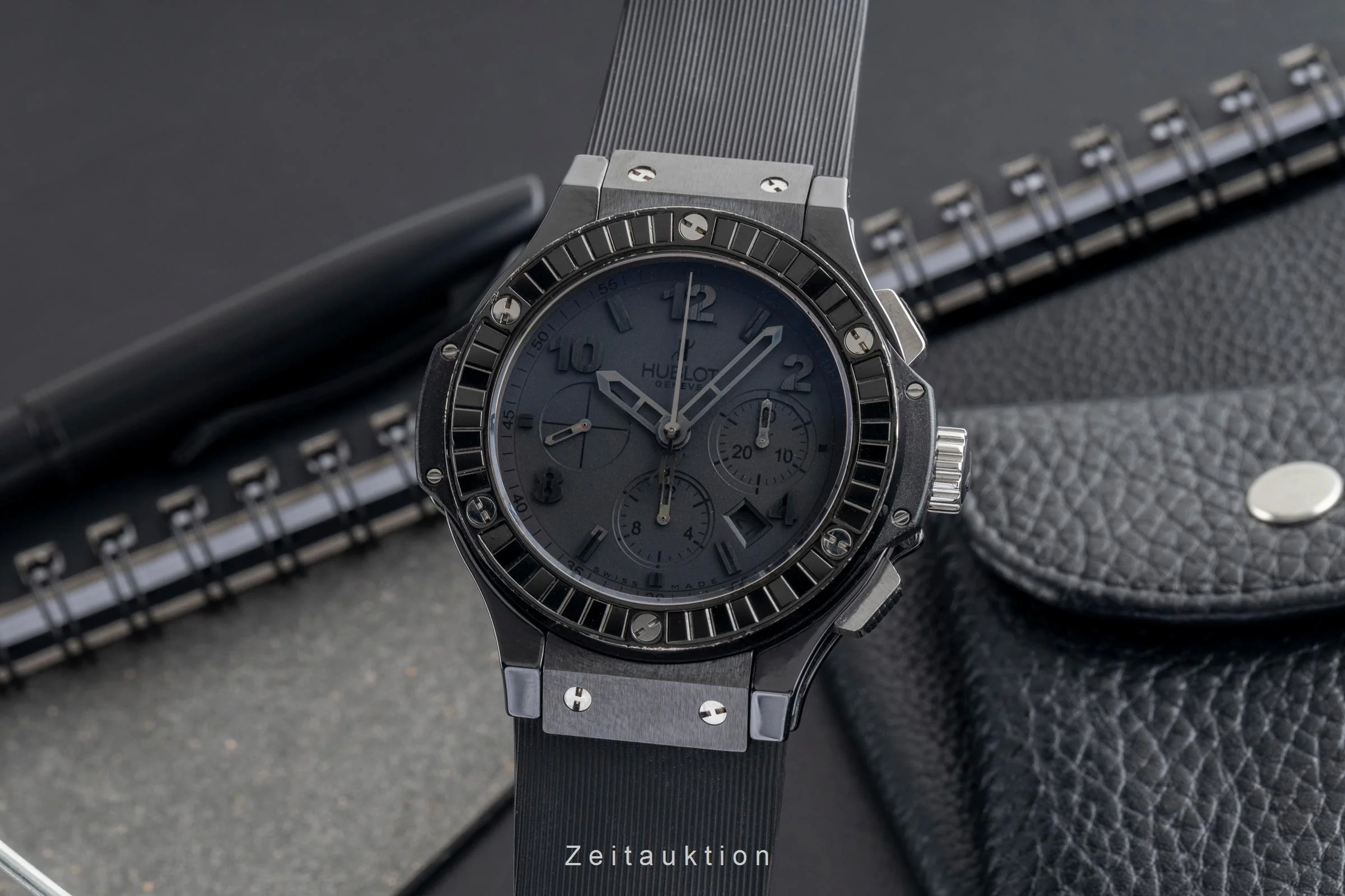 Hublot Big Bang chronograph ceramic / titanium automatic men's watch 301.CD.134.RX.190 Limited  [2503188] - Image 2