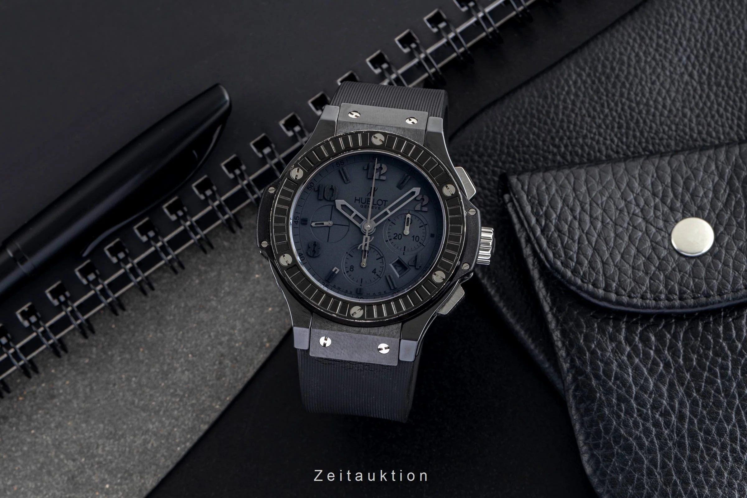Hublot Big Bang chronograph ceramic / titanium automatic men's watch 301.CD.134.RX.190 Limited  [2503188] - Image 4