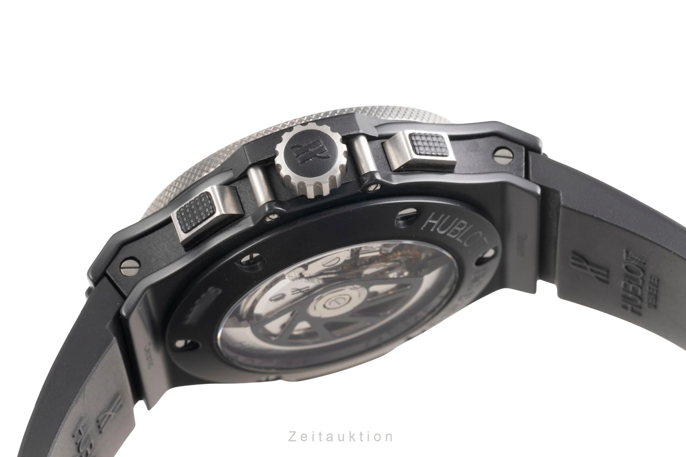 Hublot Big Bang chronograph ceramic / titanium automatic men's watch 301.CK.1140.RX  [2503819] - Image 12