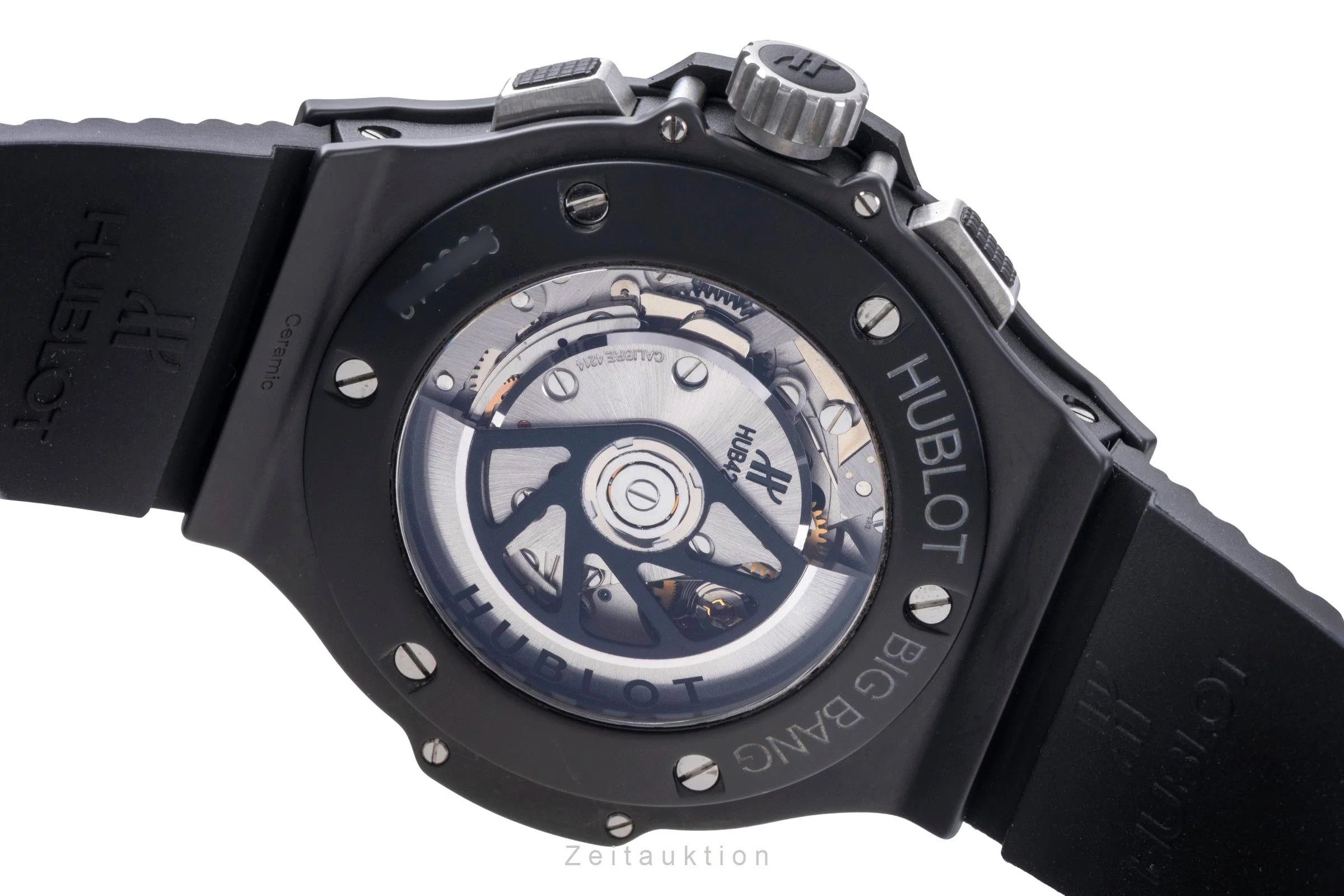 Hublot Big Bang chronograph ceramic / titanium automatic men's watch 311.C1.1170.GR  [2506172] - Image 12