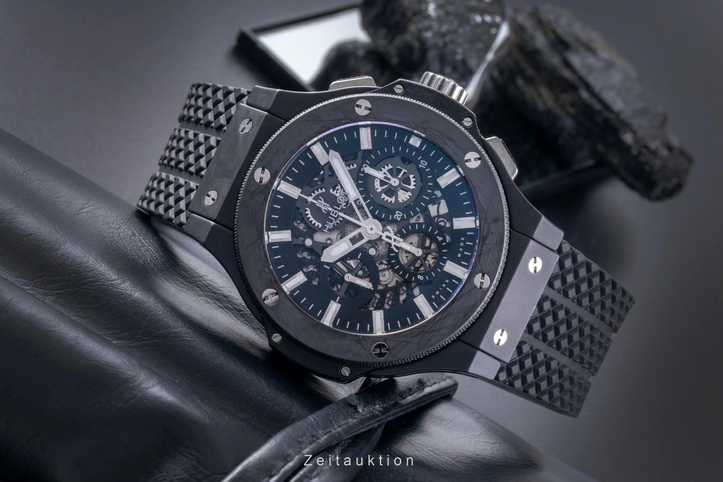 Hublot Big Bang chronograph ceramic / titanium automatic men's watch 311.C1.1170.GR  [2506172] - Image 3