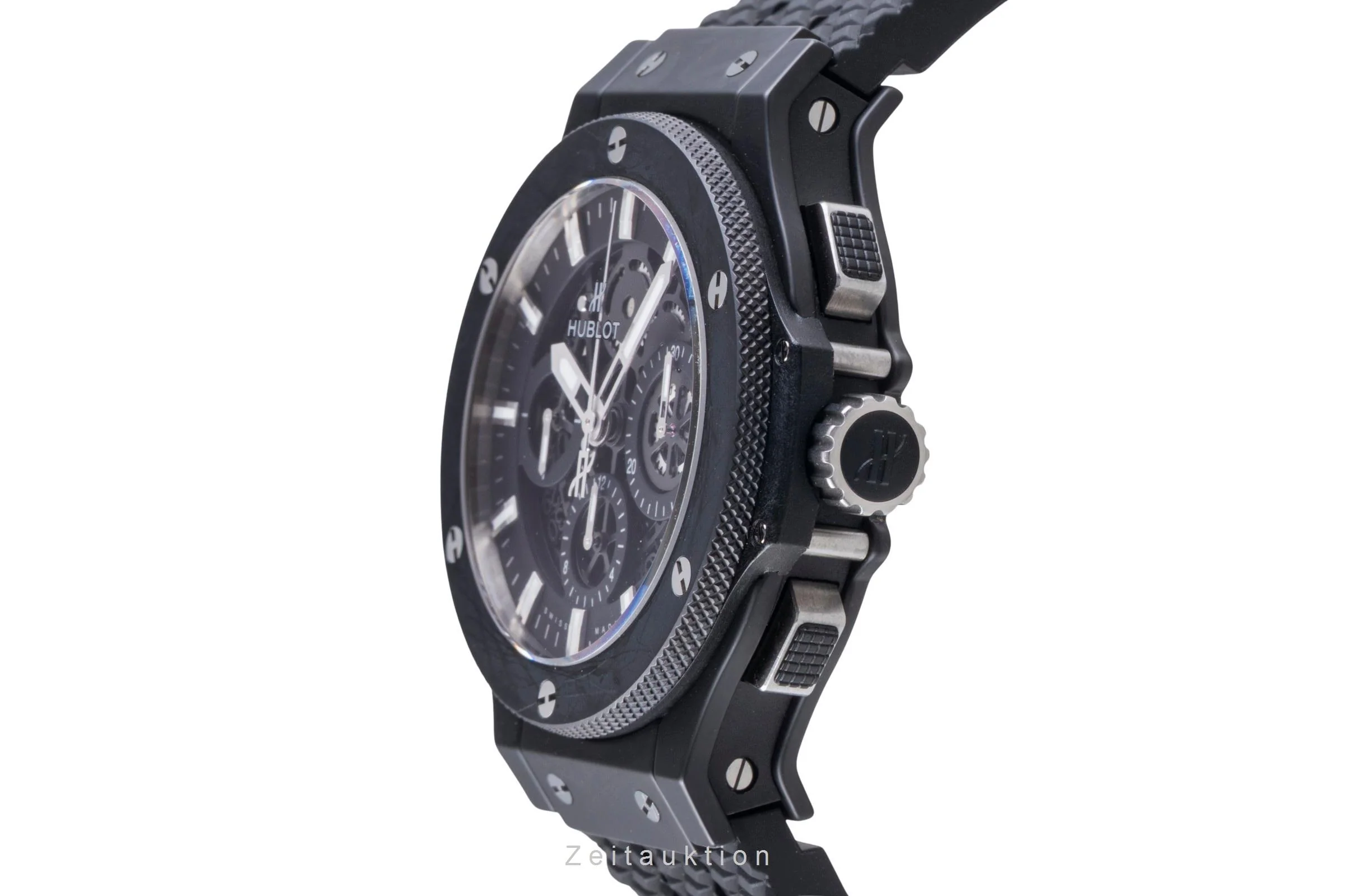 Hublot Big Bang chronograph ceramic / titanium automatic men's watch 311.C1.1170.GR  [2506172] - Image 7
