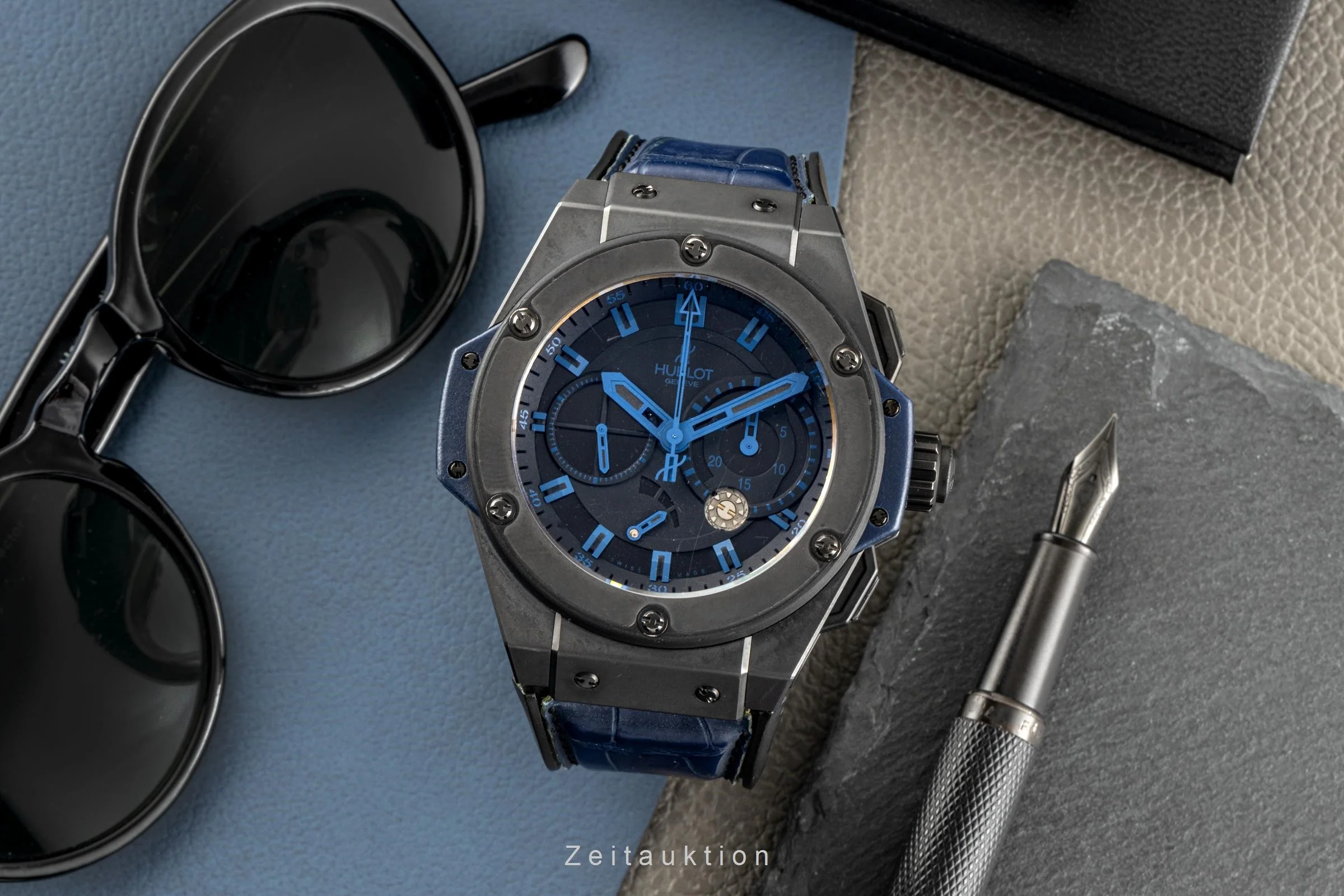 Hublot Big Bang chronograph ceramic / titanium automatic men's watch 709.CI.1190.GR.ABB10  [2305801] - Image 3
