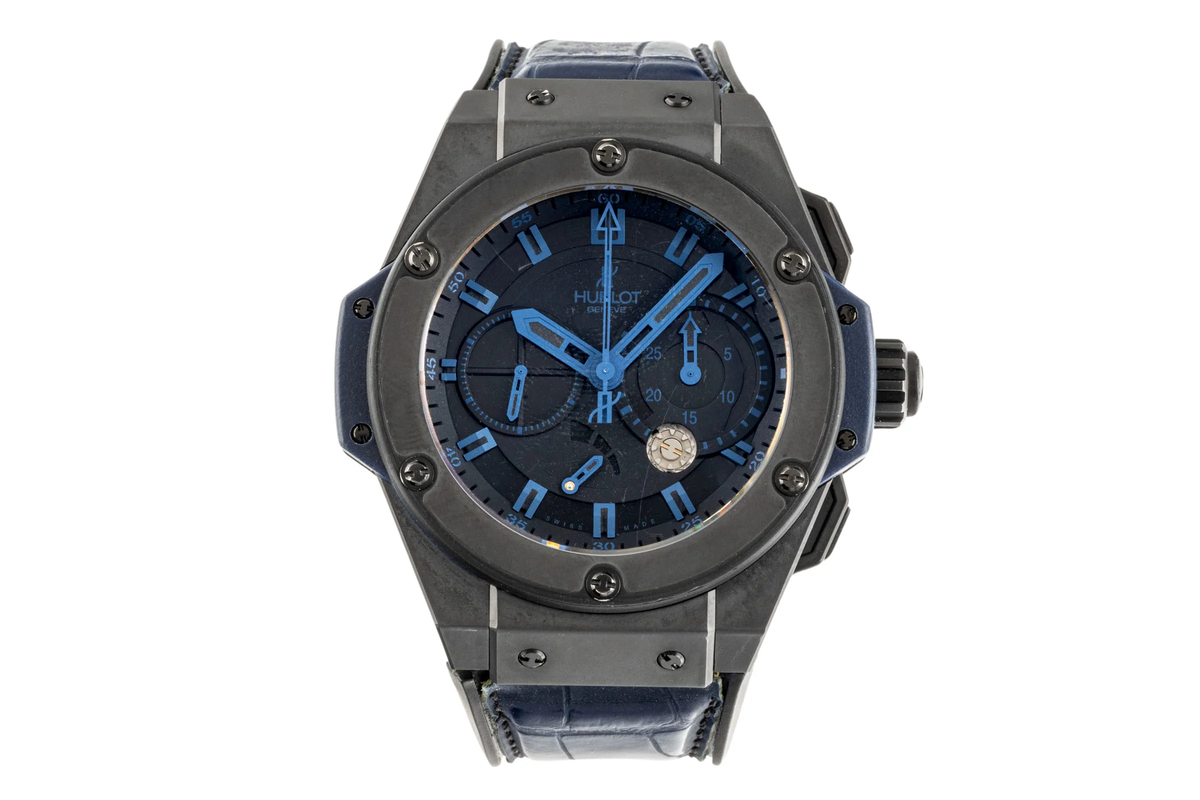 Hublot Big Bang chronograph ceramic / titanium automatic men's watch 709.CI.1190.GR.ABB10  [2305801] - Image 4