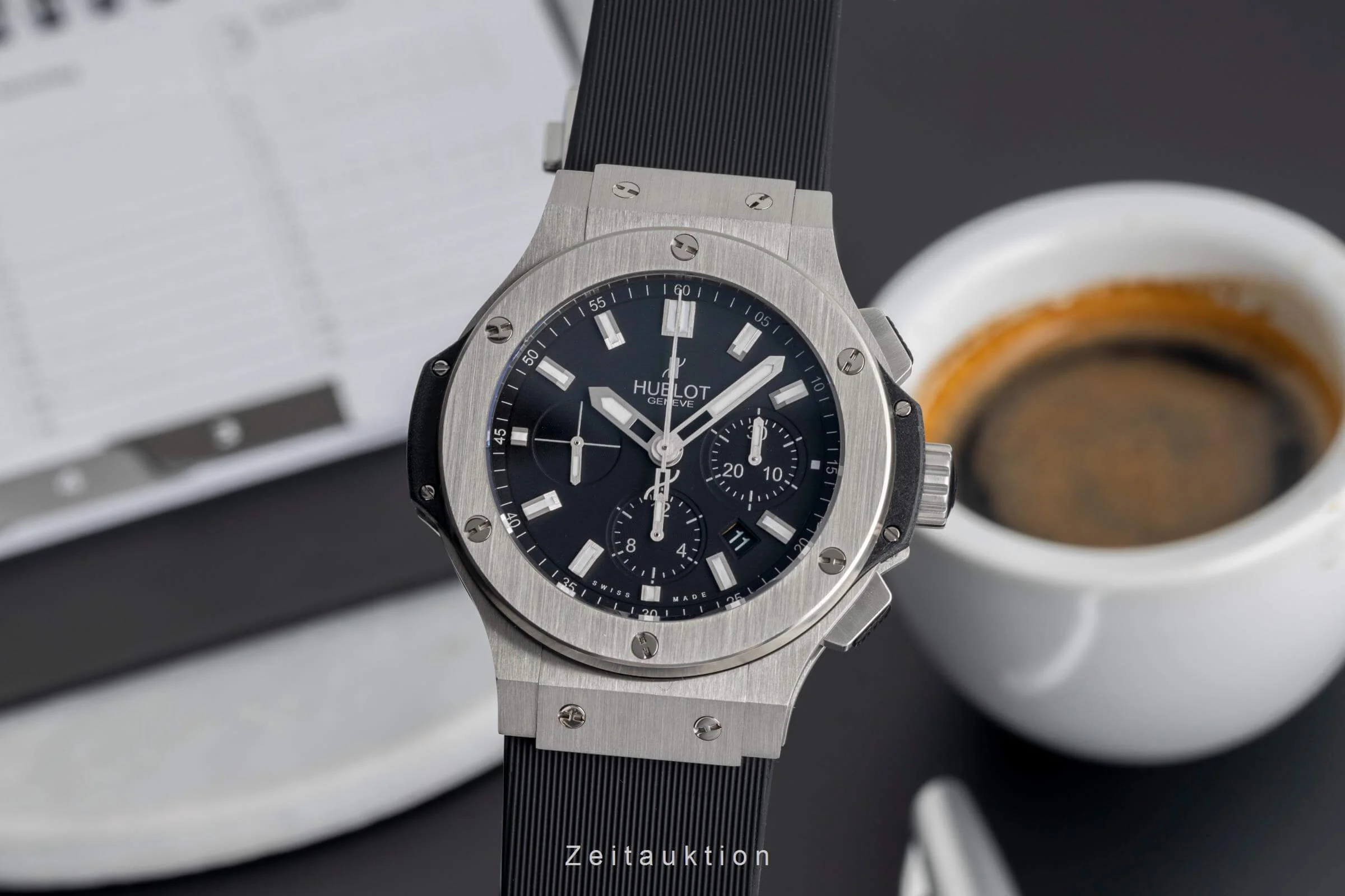 Hublot Big Bang chronograph steel automatic men's watch 301.SX.1170.RX LP: 14100EUR  [2501777] - Image 2