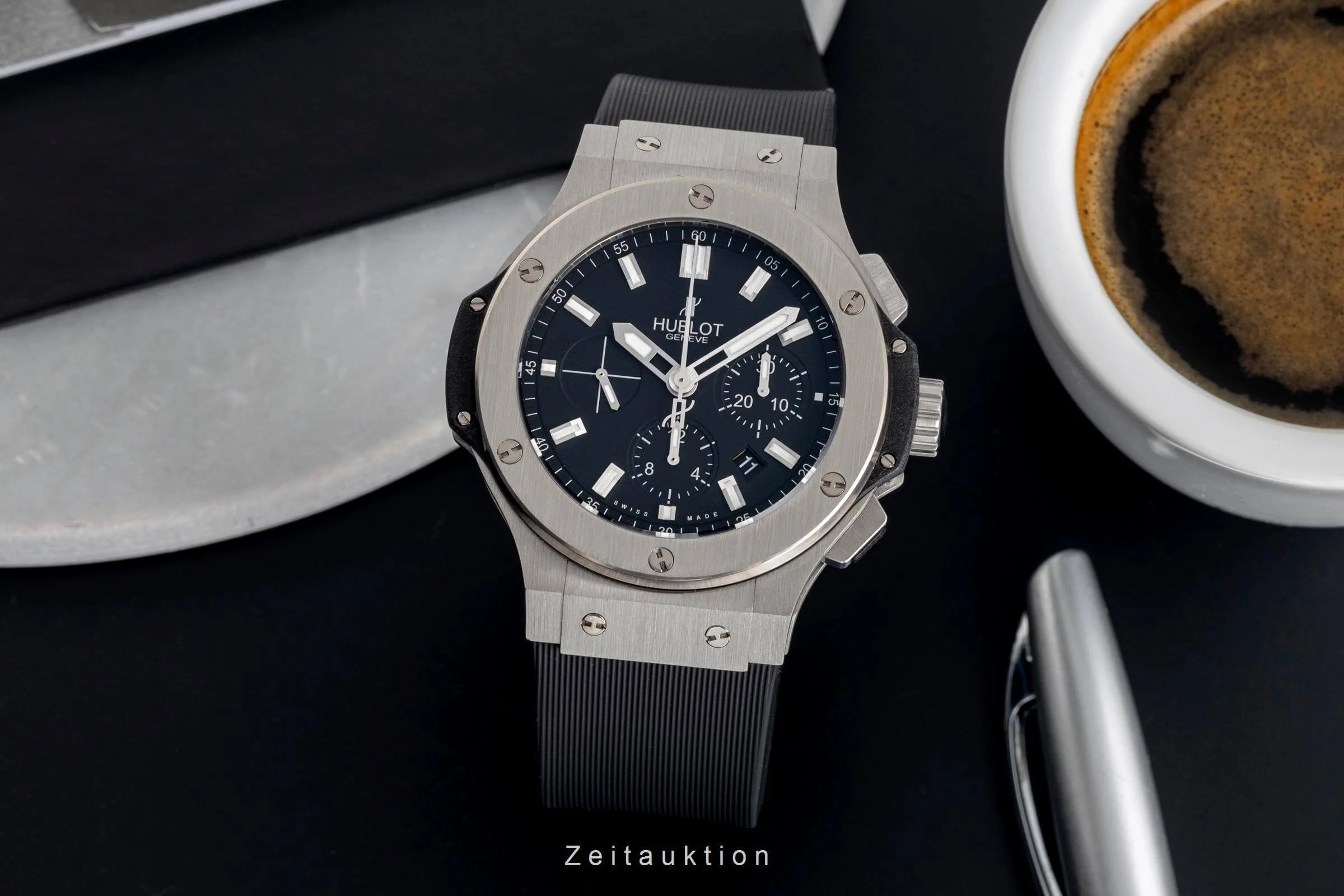 Hublot Big Bang chronograph steel automatic men's watch 301.SX.1170.RX LP: 14100EUR  [2501777] - Image 3