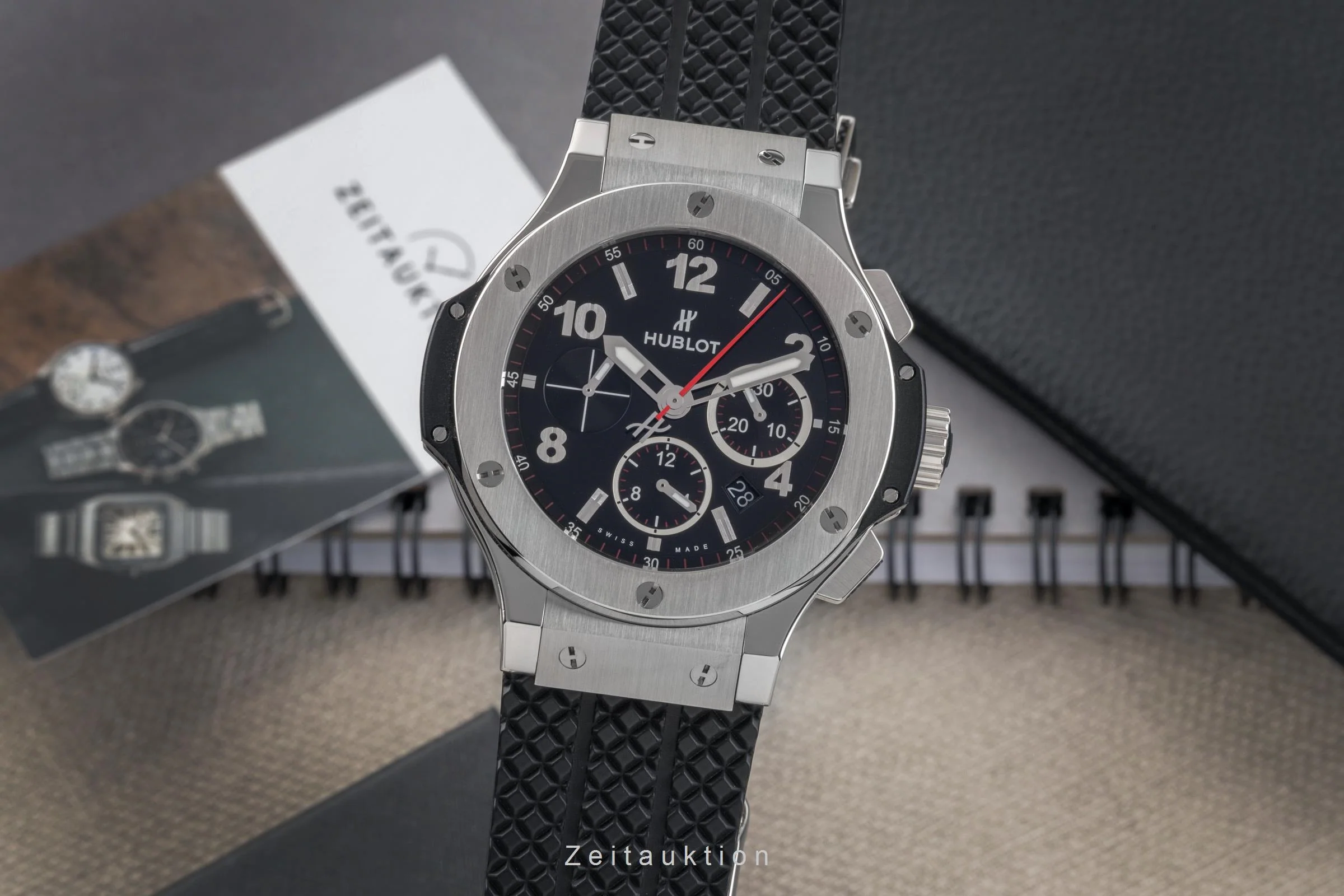 Hublot Big Bang chronograph steel automatic men's watch 301.SX.130.RX	 LP: 14100EUR  [2502479] - Image 2