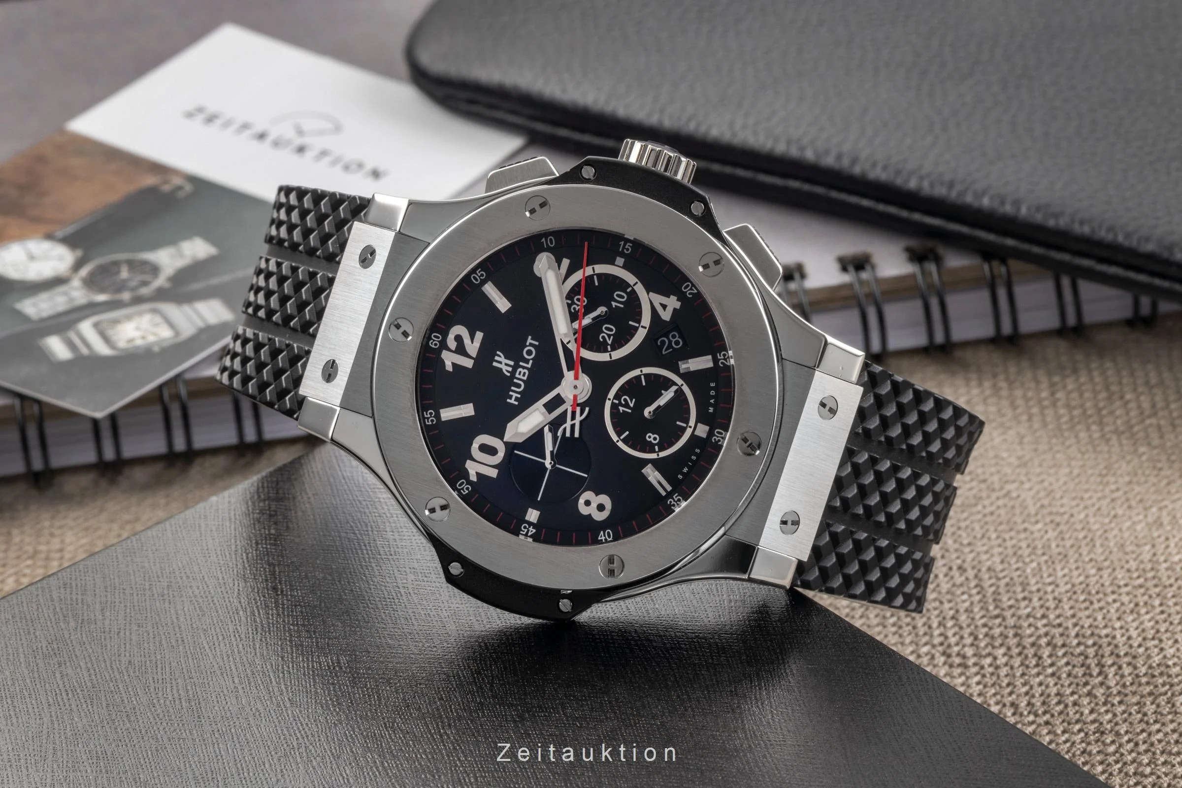 Hublot Big Bang chronograph steel automatic men's watch 301.SX.130.RX	 LP: 14100EUR  [2502479] - Image 3