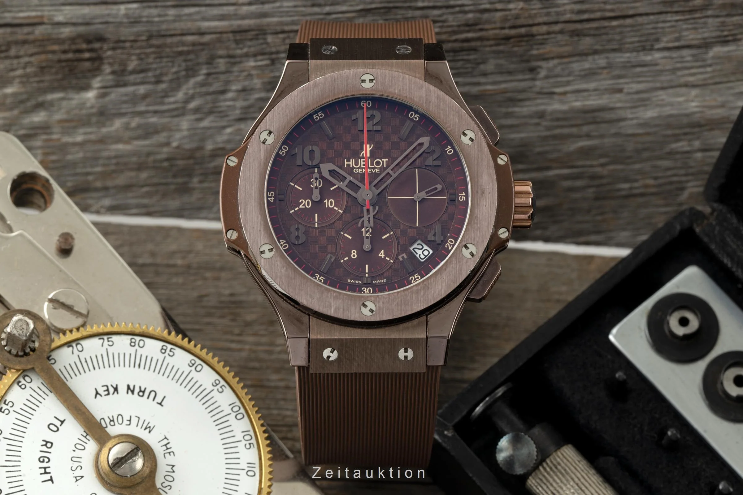 Hublot Big Bang chronograph steel automatic men's watch 341.SL.1008.RX Limited  [2200547] - Image 3