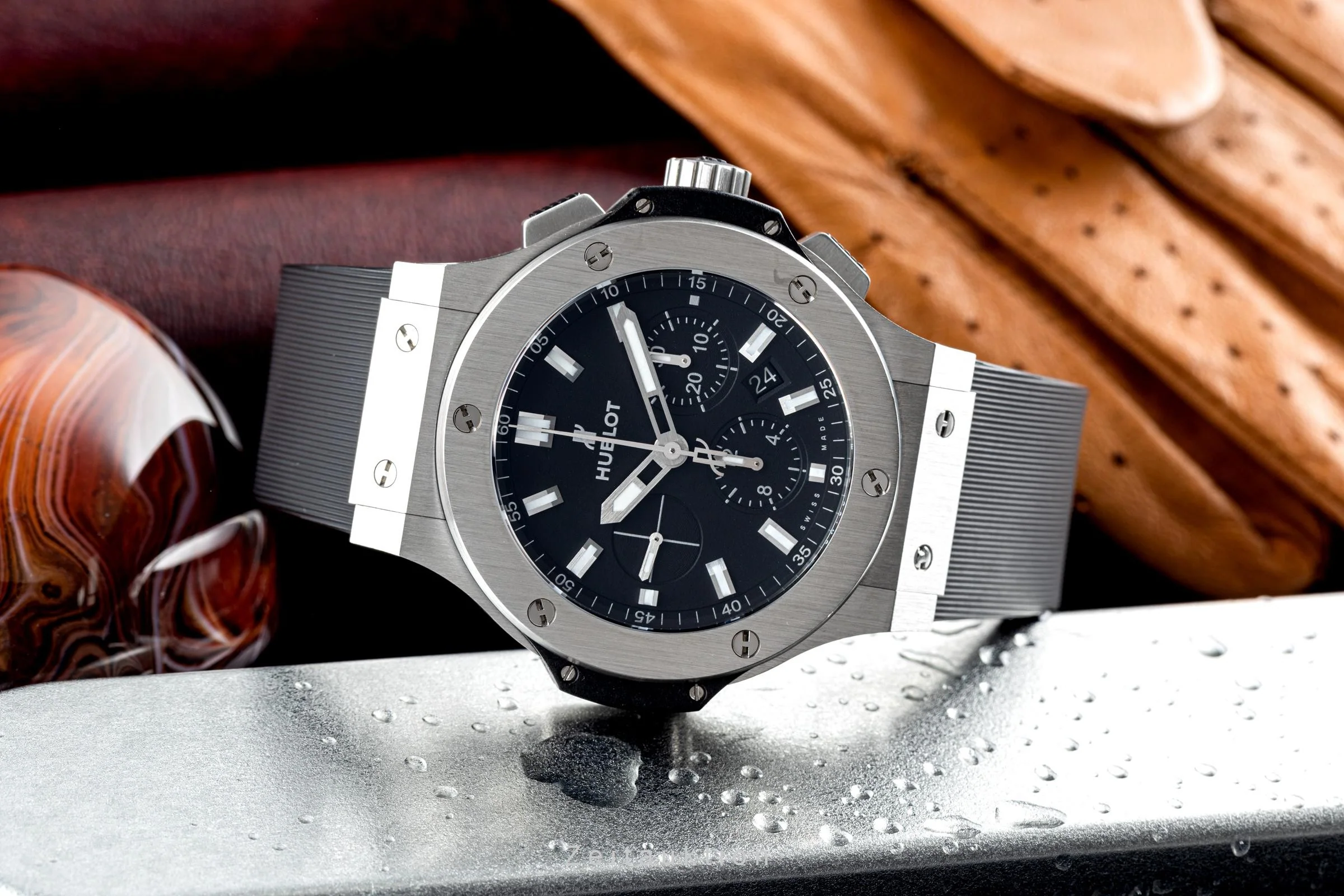 Hublot Big Bang chronograph steel / titanium automatic men's watch 301.SX.1170.RX LP: 12800EUR  [2203236] - Image 2