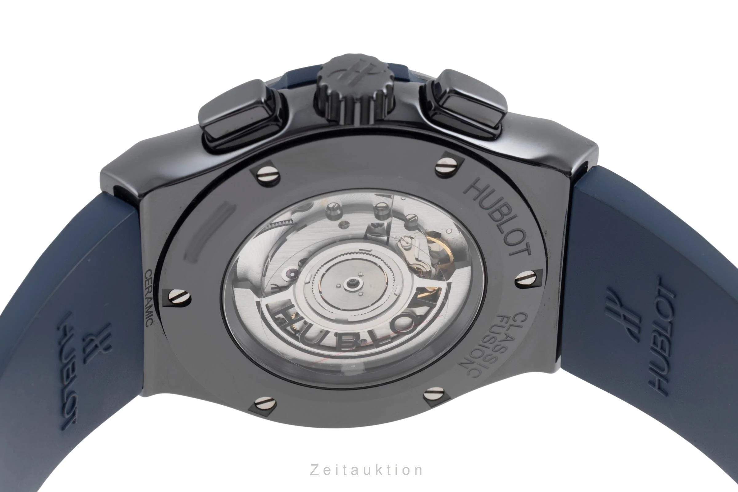 Hublot Classic Fusion chronograph ceramic automatic men's watch 521.CM.7170.RX LP: 13200EUR  [2600537] - Image 12
