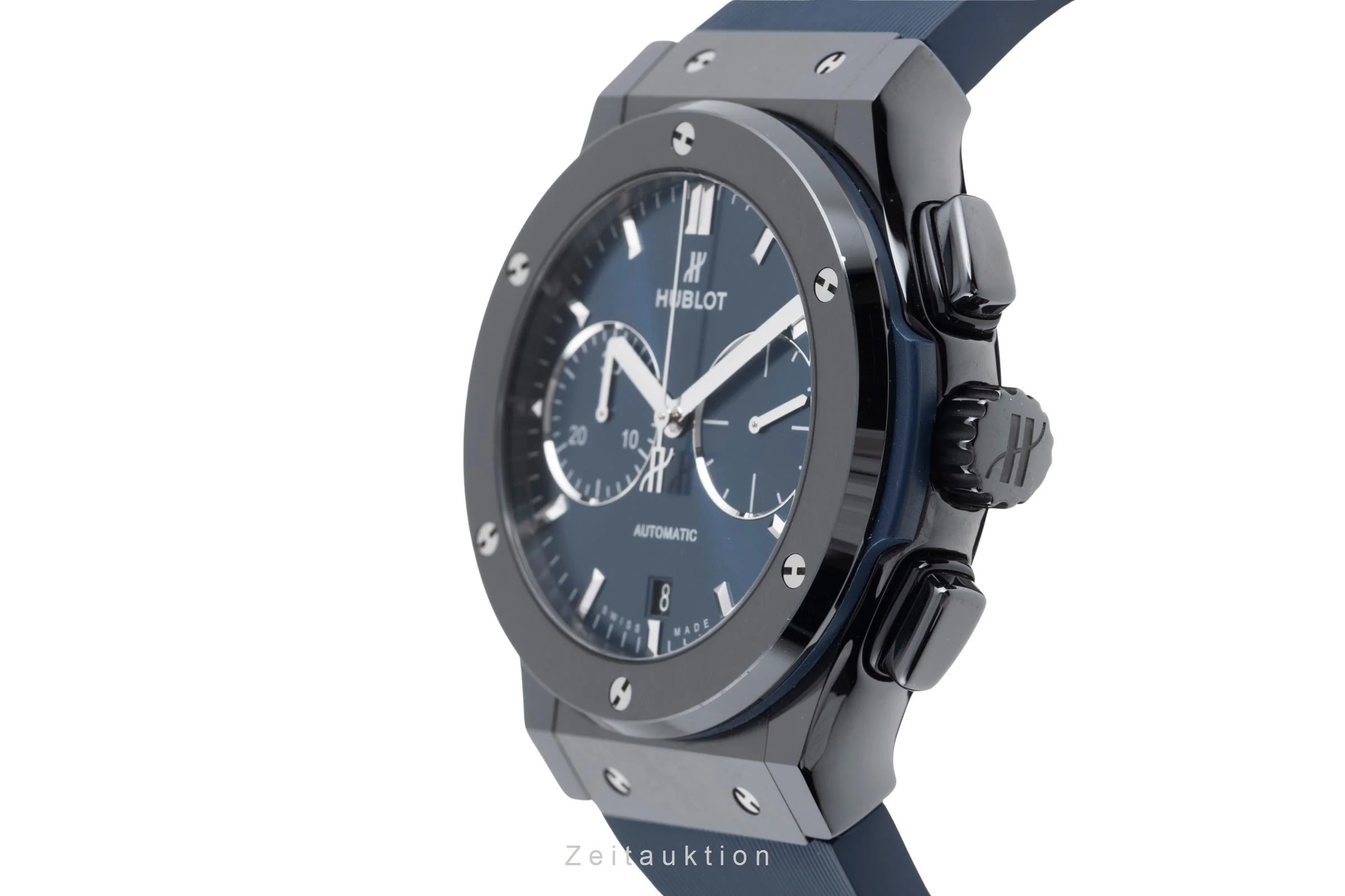 Hublot Classic Fusion chronograph ceramic automatic men's watch 521.CM.7170.RX LP: 13200EUR  [2600537] - Image 7