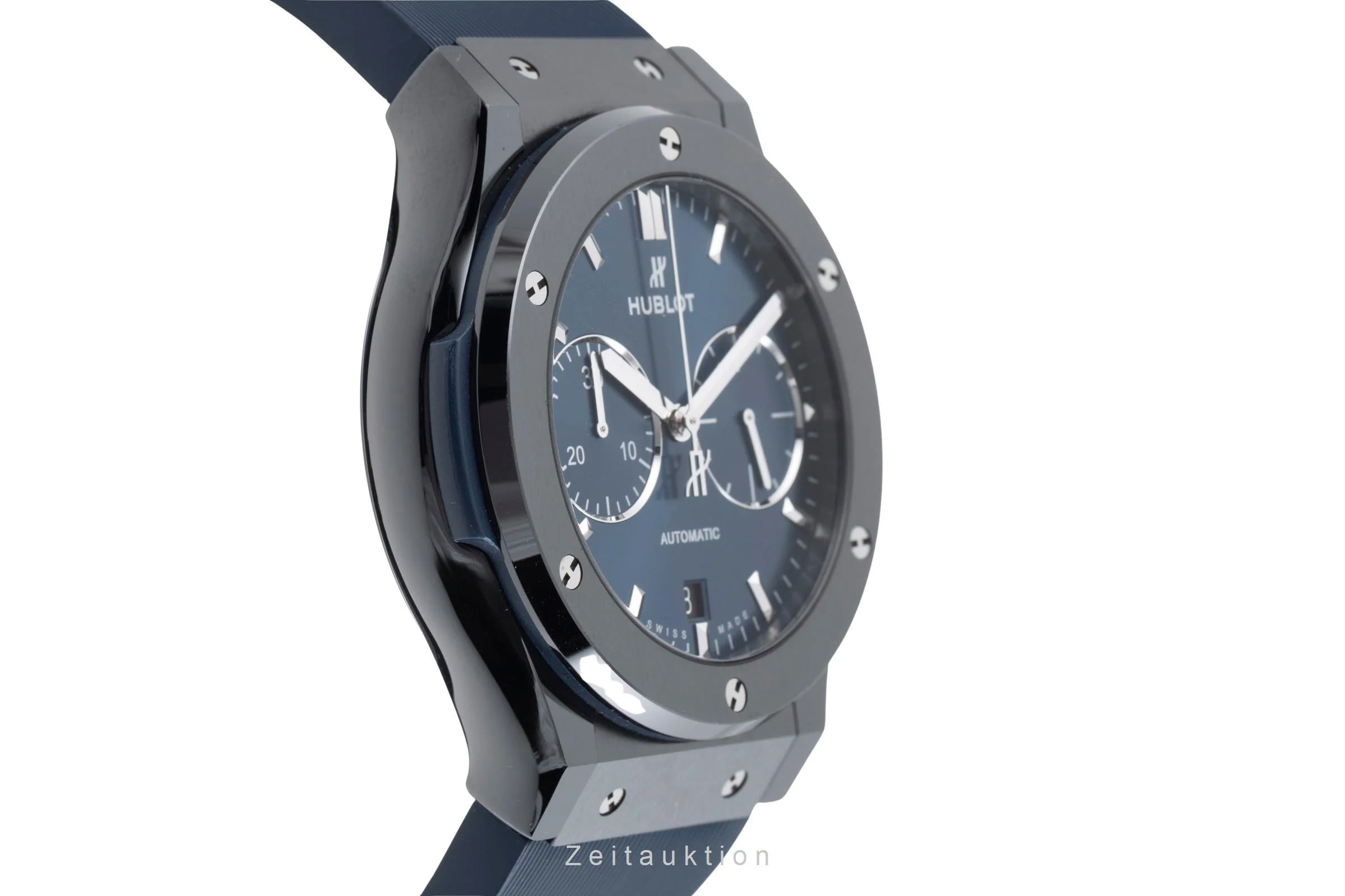 Hublot Classic Fusion chronograph ceramic automatic men's watch 521.CM.7170.RX LP: 13200EUR  [2600537] - Image 8