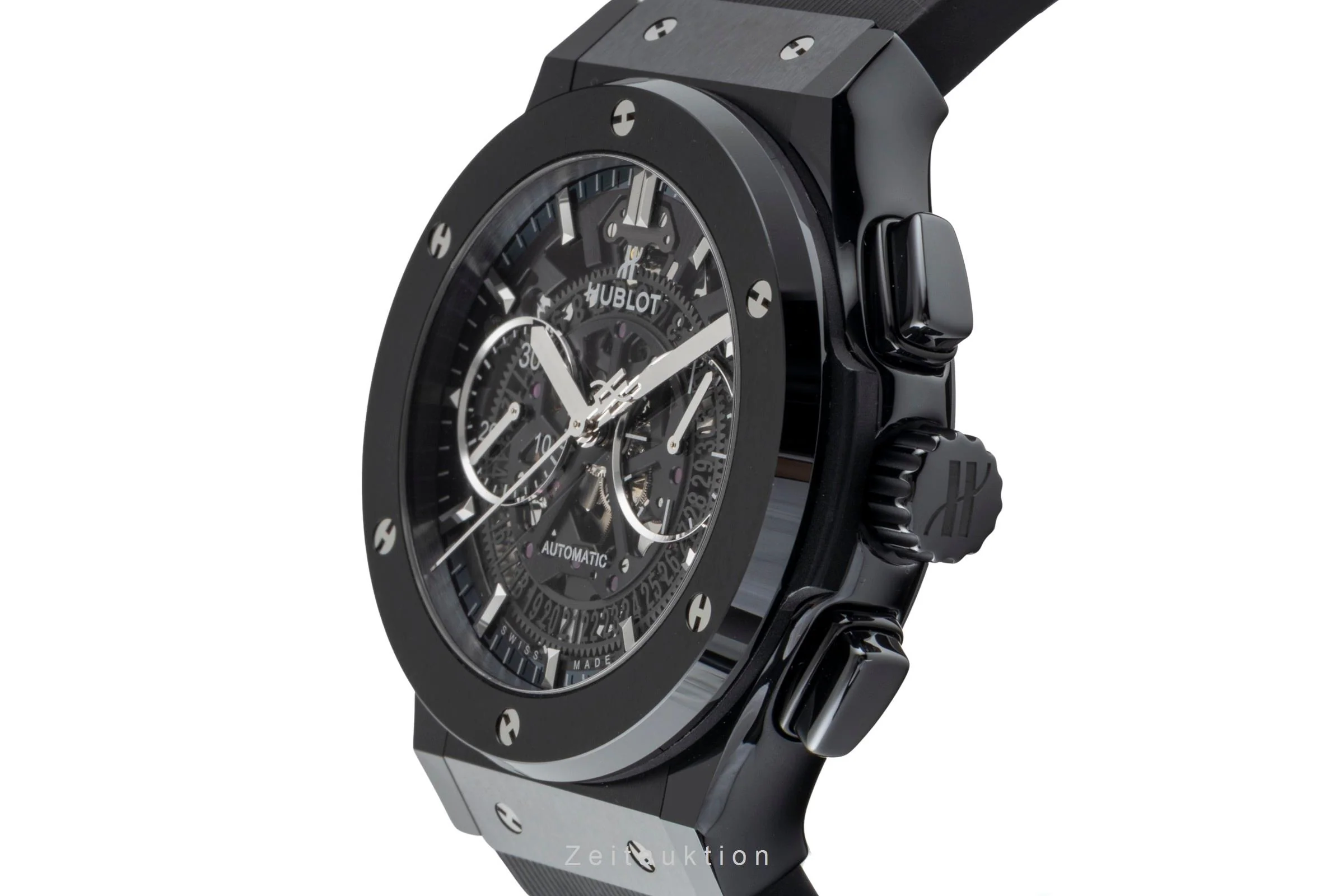 Hublot Classic Fusion chronograph ceramic automatic men's watch 525.CM.0170.RX VP: 18400EUR  [2600753] - Image 7