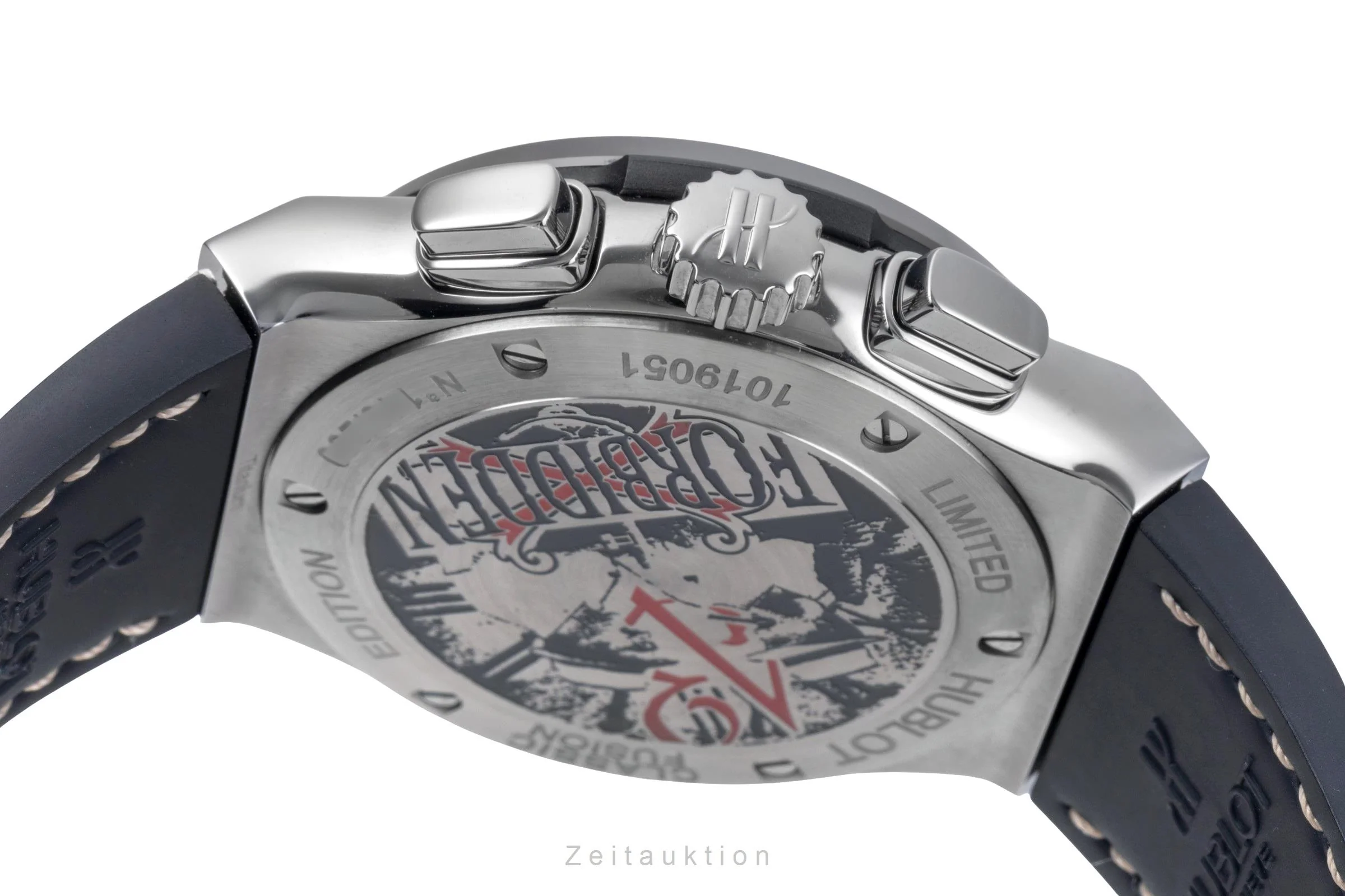Hublot Classic Fusion chronograph ceramic / titanium automatic men's watch 521.NC.0589.VR.OPX14 Limited  [2506399] - Image 11