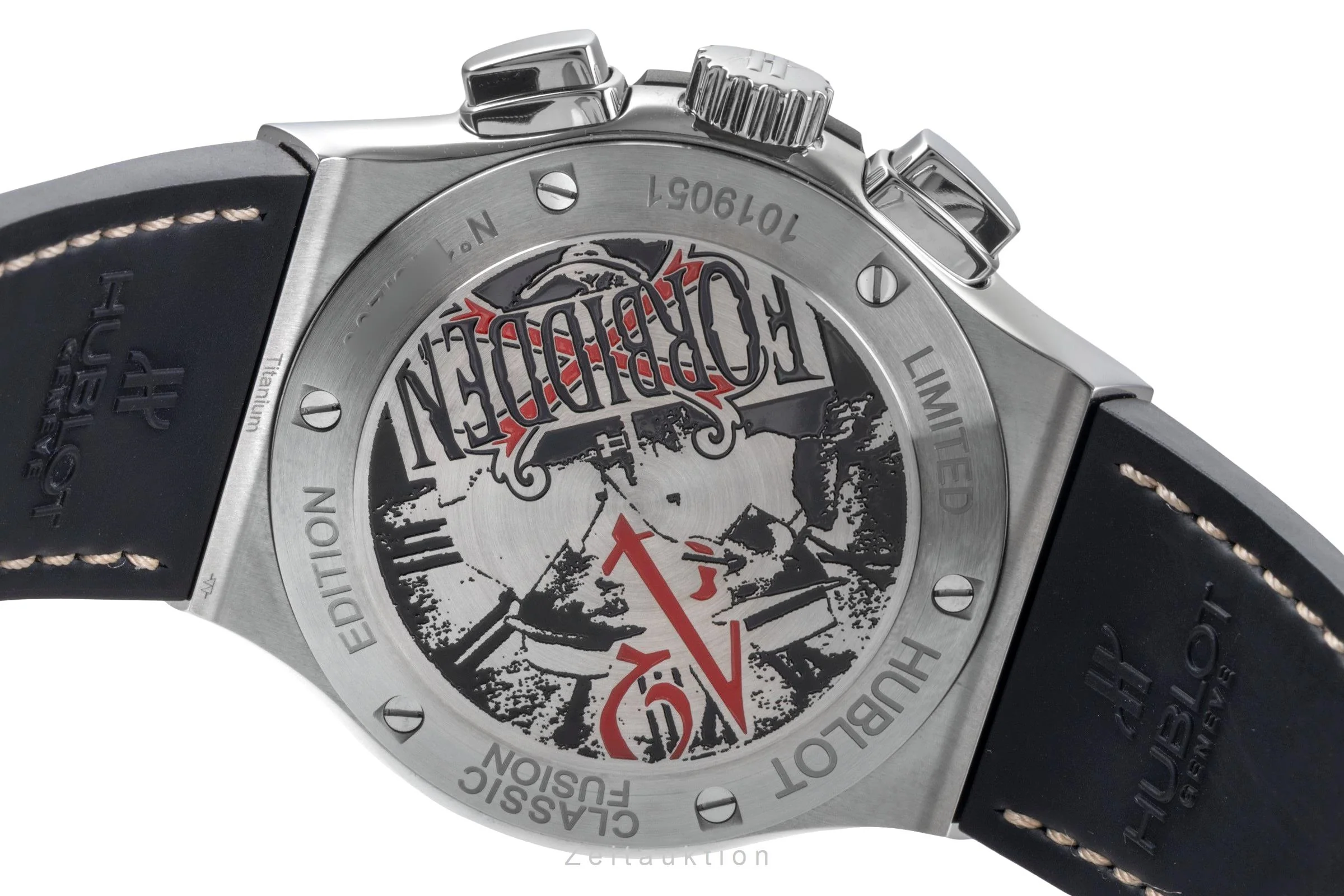 Hublot Classic Fusion chronograph ceramic / titanium automatic men's watch 521.NC.0589.VR.OPX14 Limited  [2506399] - Image 12
