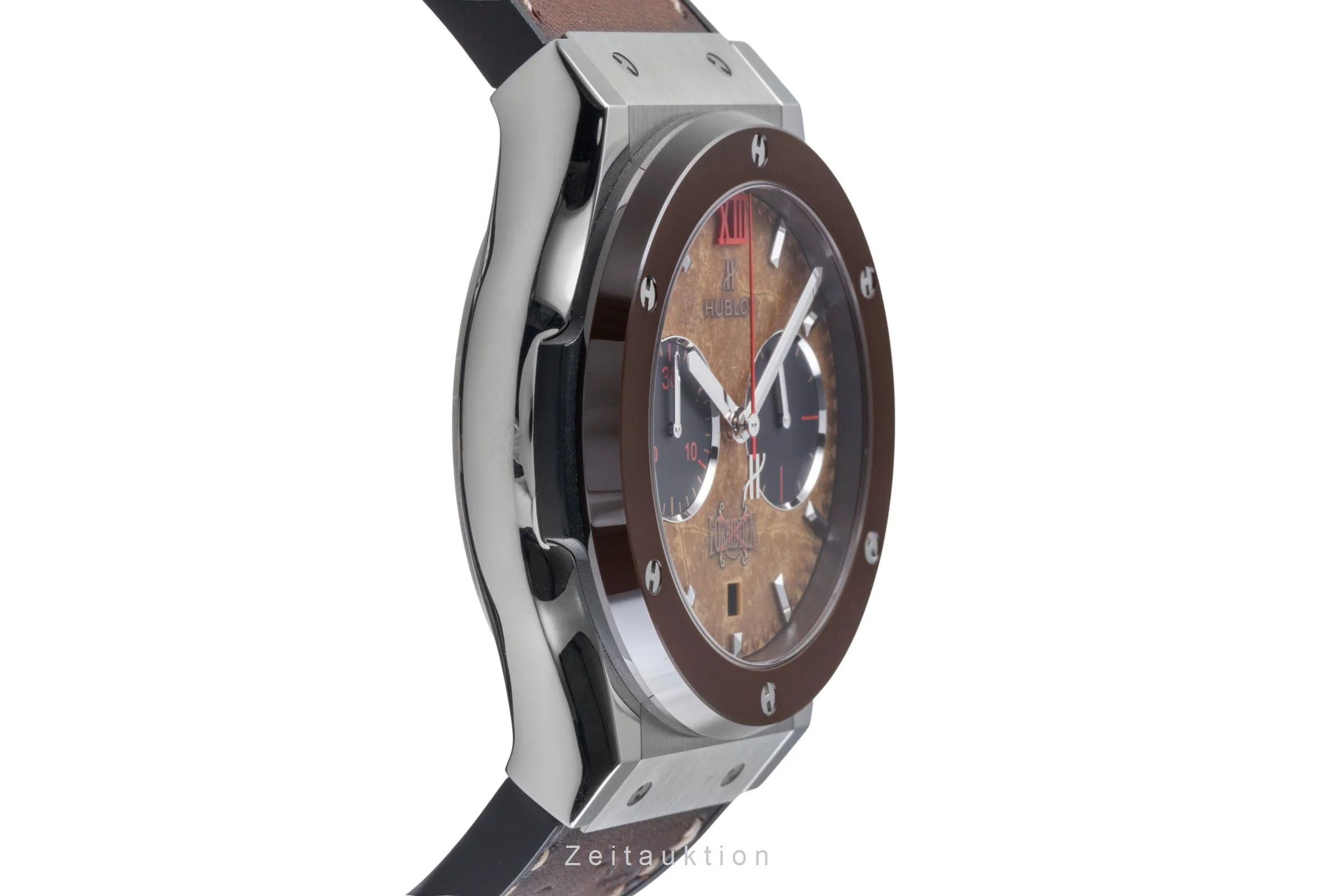 Hublot Classic Fusion chronograph ceramic / titanium automatic men's watch 521.NC.0589.VR.OPX14 Limited  [2506399] - Image 8